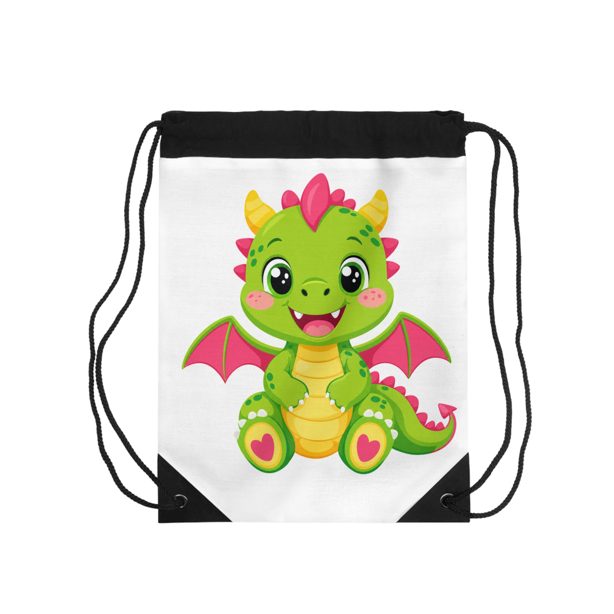 Tiny Dragon Kids Drawstring Bag - Nureli Kids