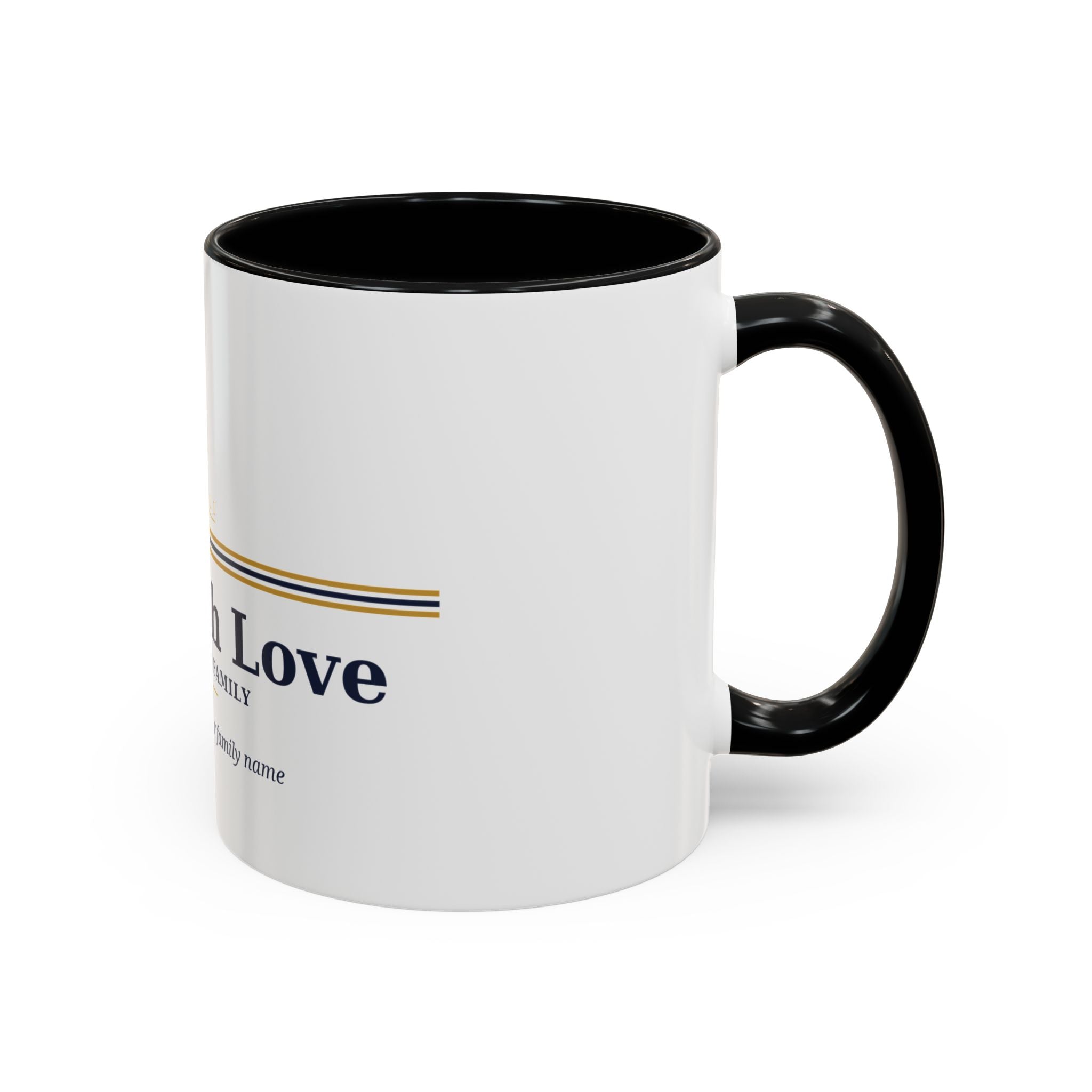 Est. With Love Family Crest Coffee Mug