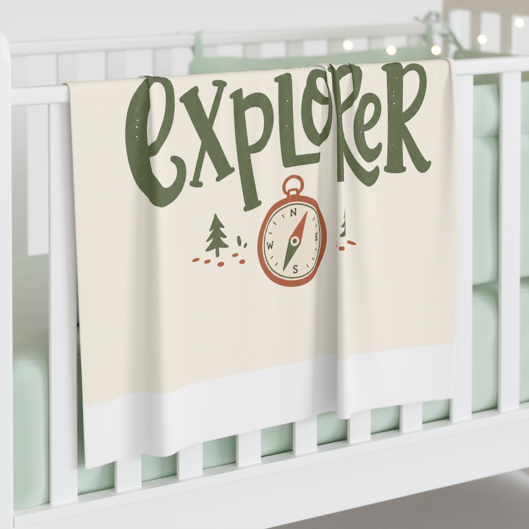 Little Explorer Baby Swaddle Blanket — Nureli Kids