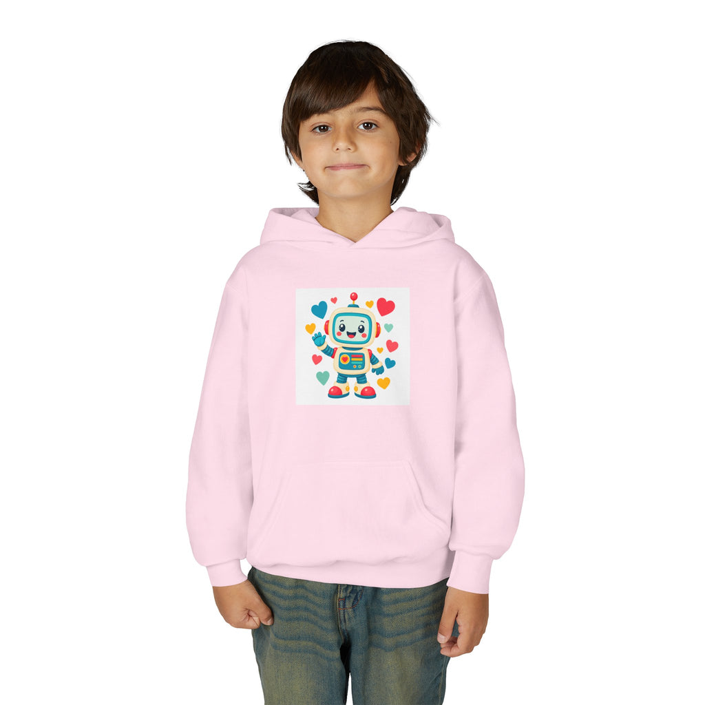 Beep Boop Robot Kids Hoodie — Nureli Kids