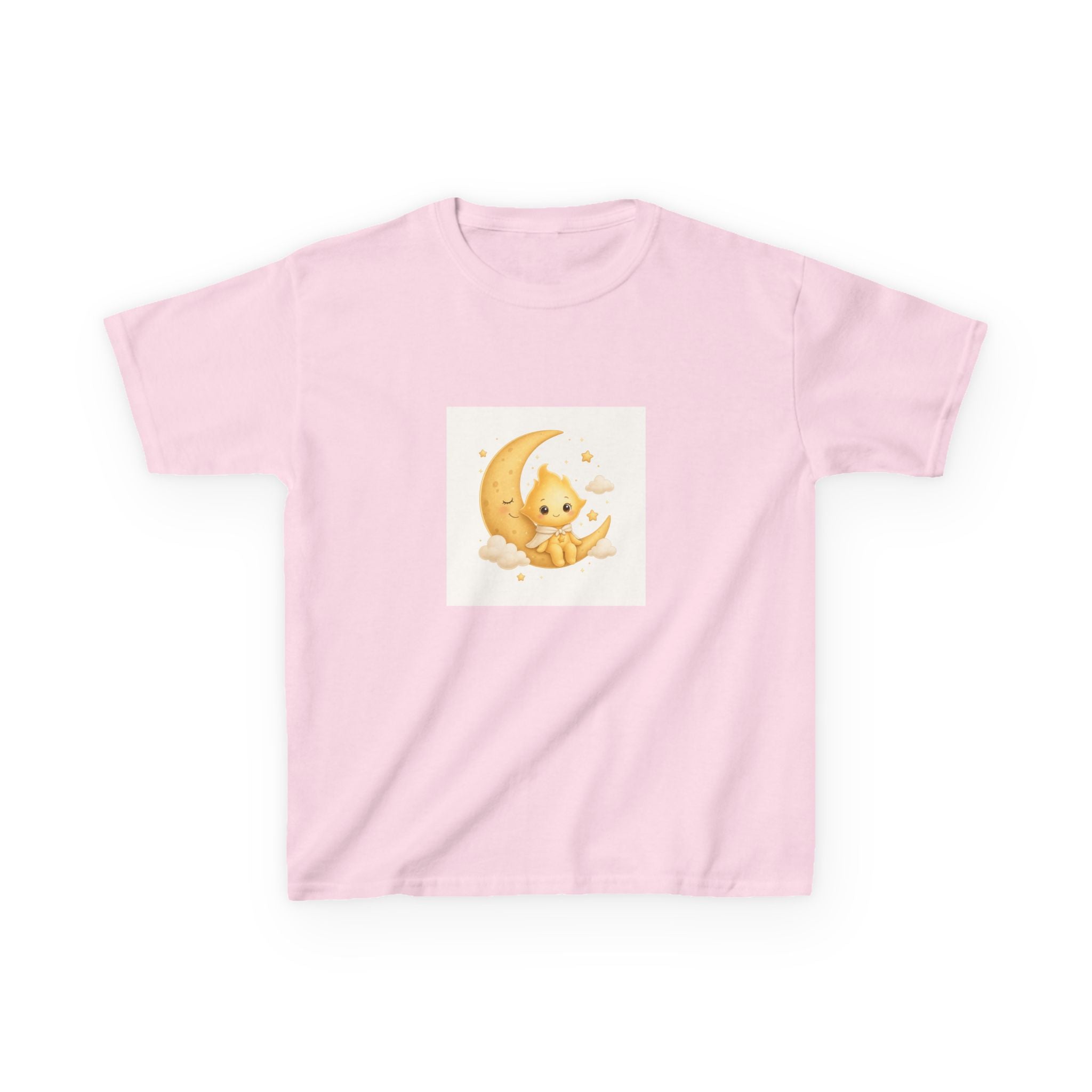 Lumi on the Moon soft kids tee from the Nureli collection, view 12