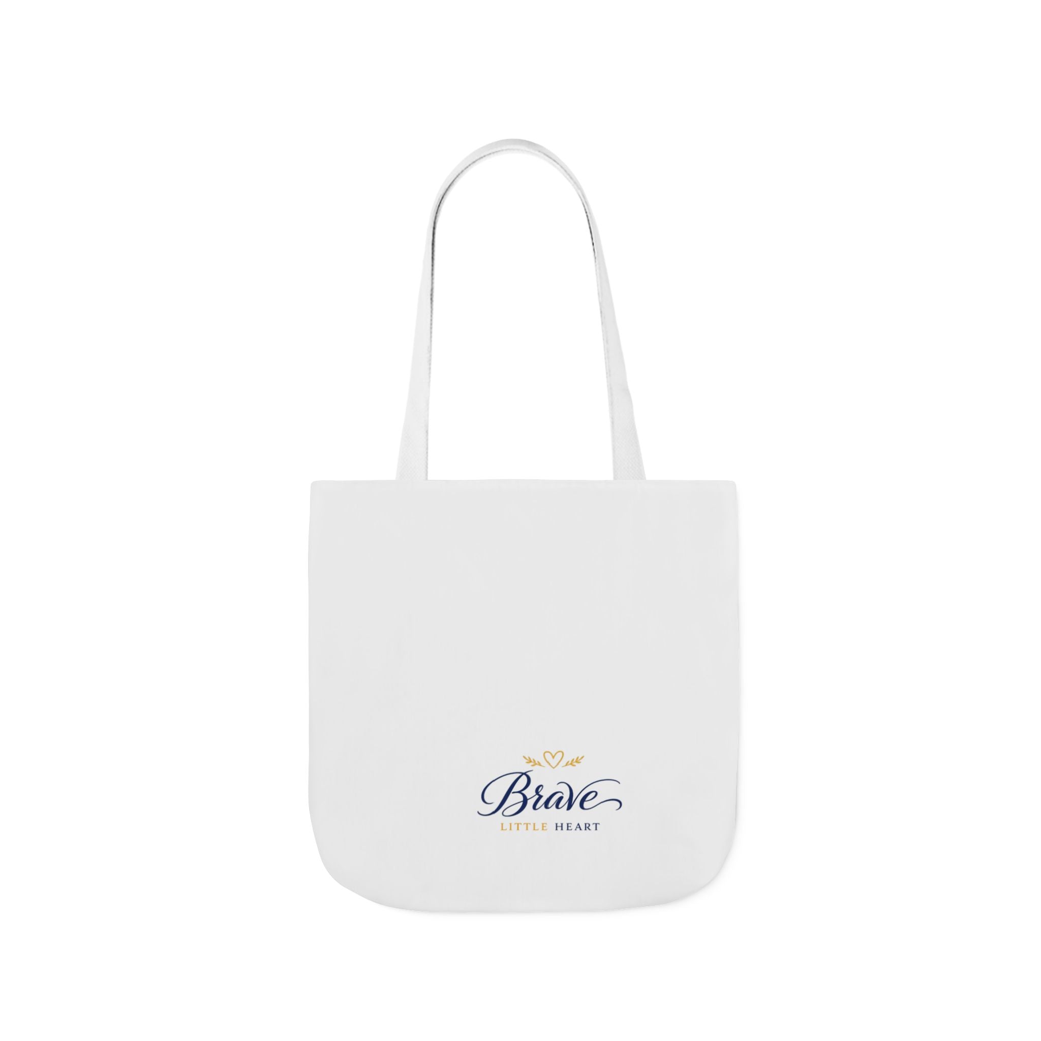 Brave Little Heart canvas tote bag from the Nureli collection, view 10