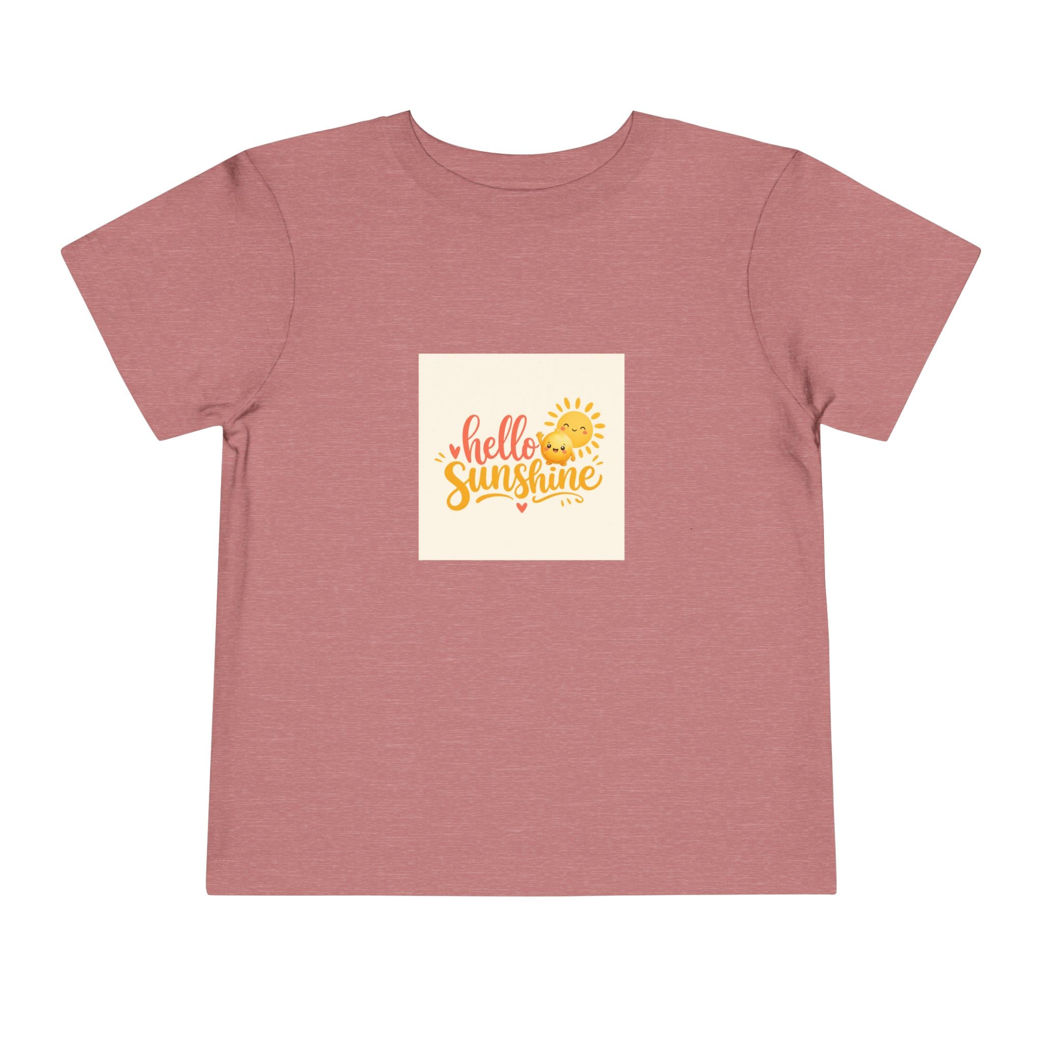 Hello Sunshine Toddler T-Shirt from the Nureli collection, view 2