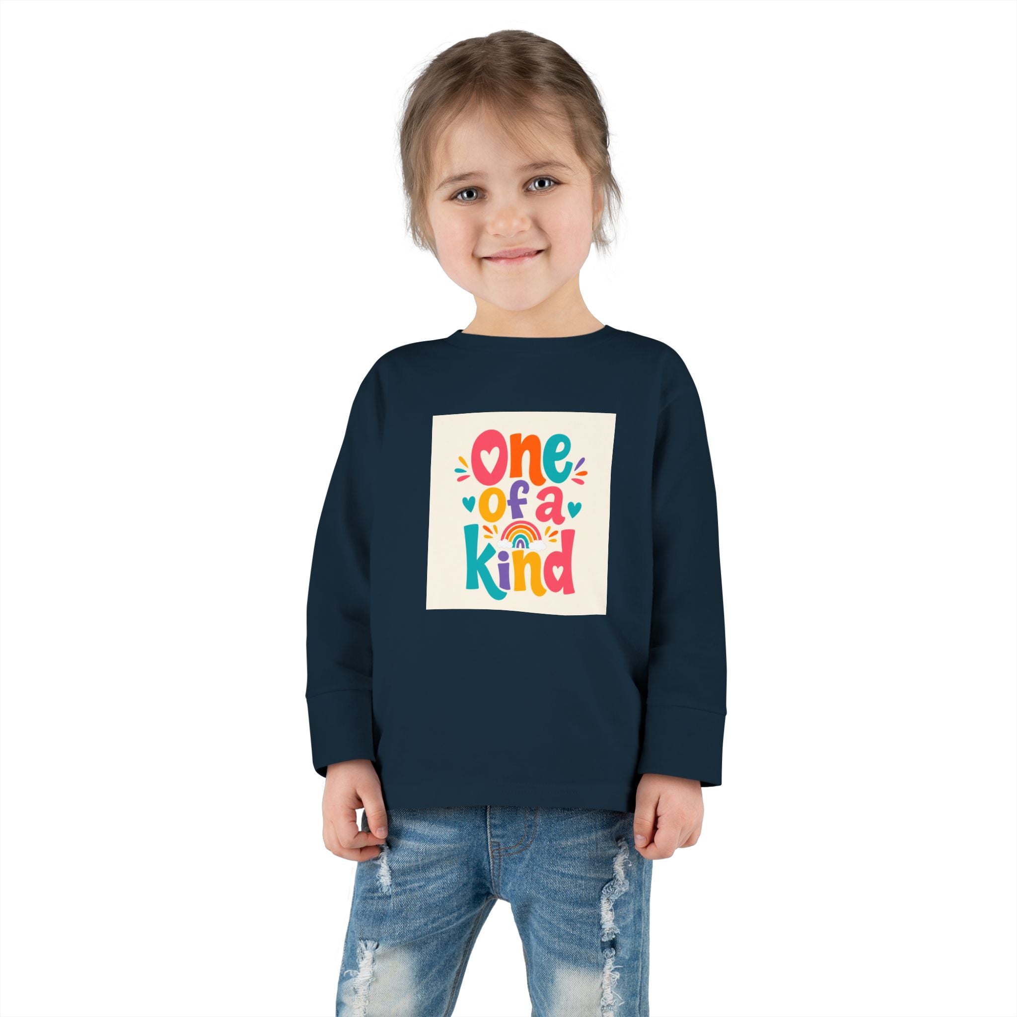One Of A Kind Toddler Long-Sleeve Tee - Nureli Kids