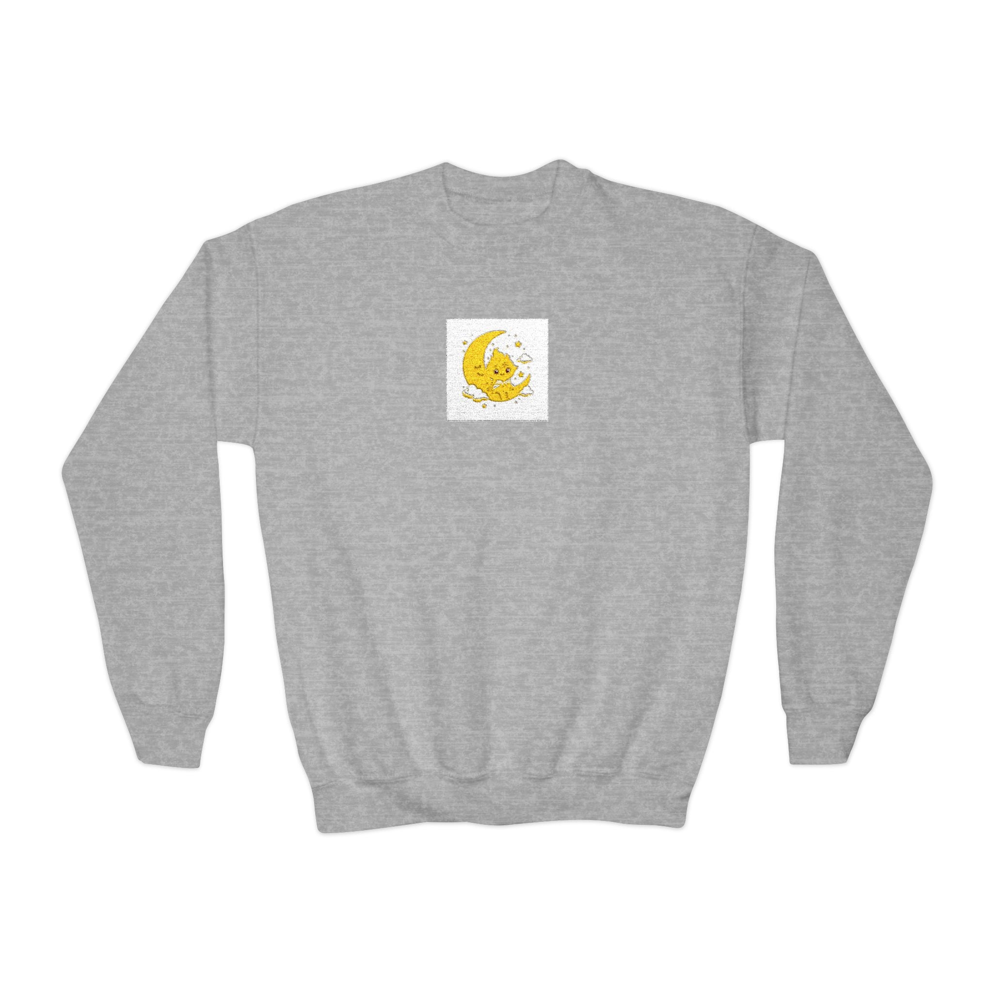 Lumi on the Moon kids crew sweatshirt from the Nureli collection, view 3