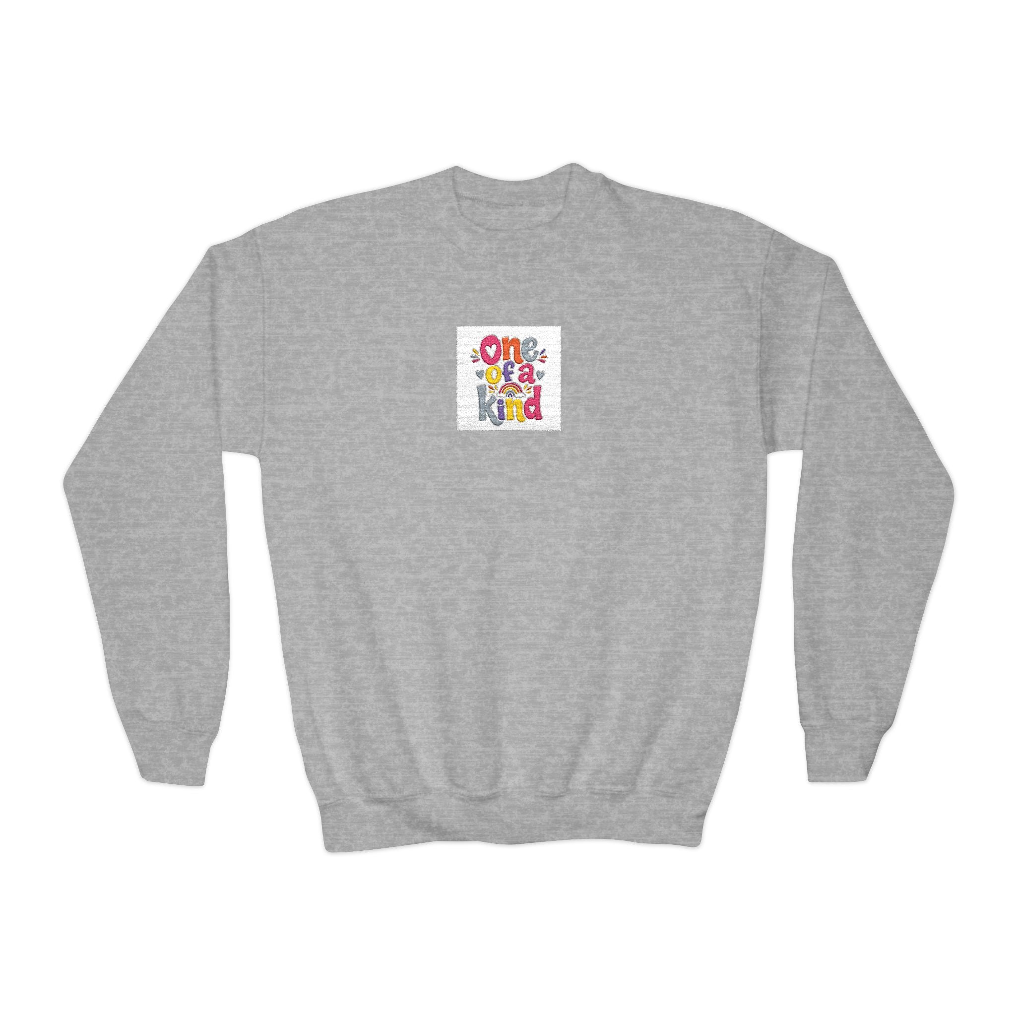 One Of A Kind kids crew sweatshirt from the Nureli collection, view 3
