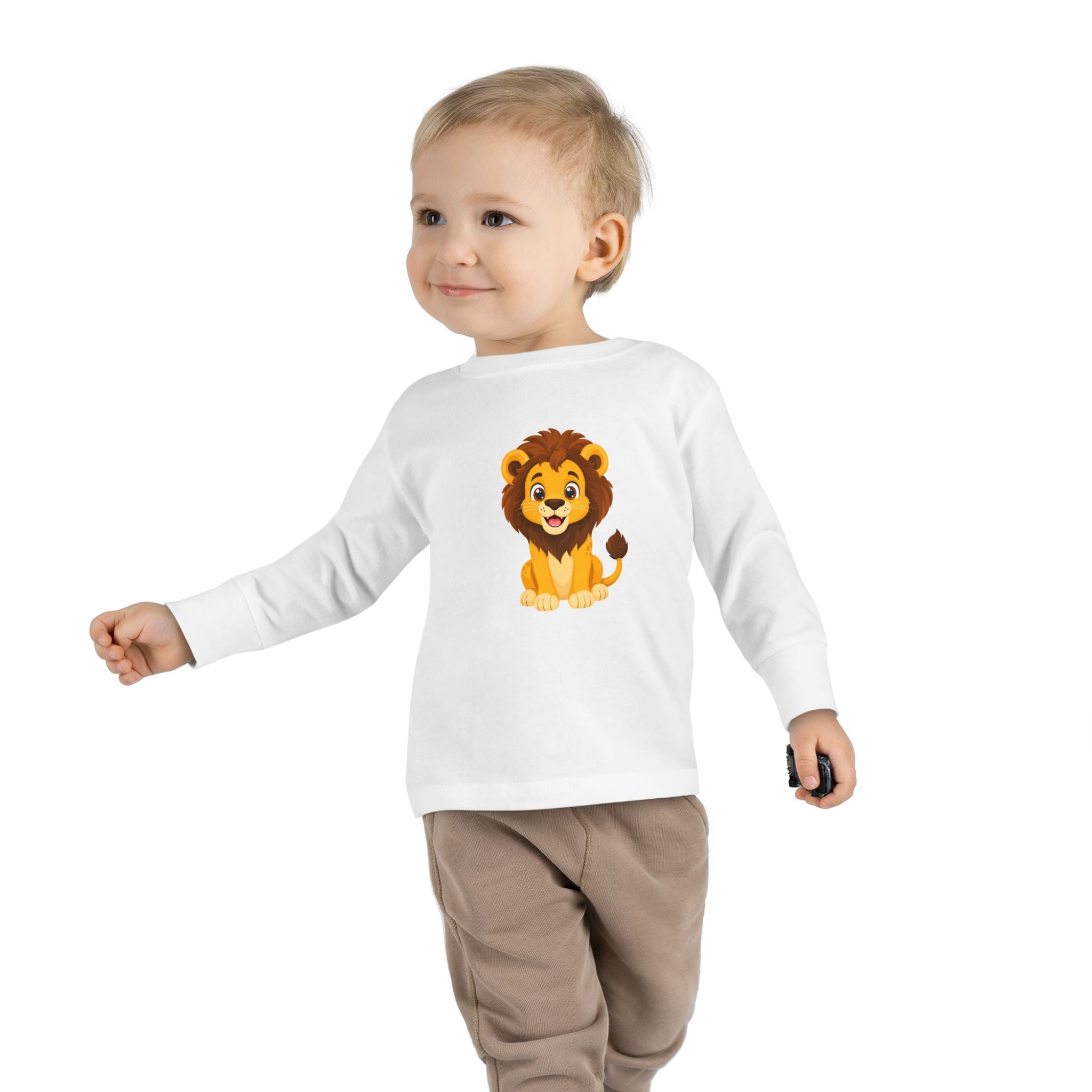 Brave Little Lion Toddler Long-Sleeve Tee — Nureli Kids