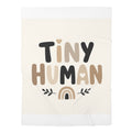 Tiny Human baby swaddle blanket for newborns by Nureli Kids