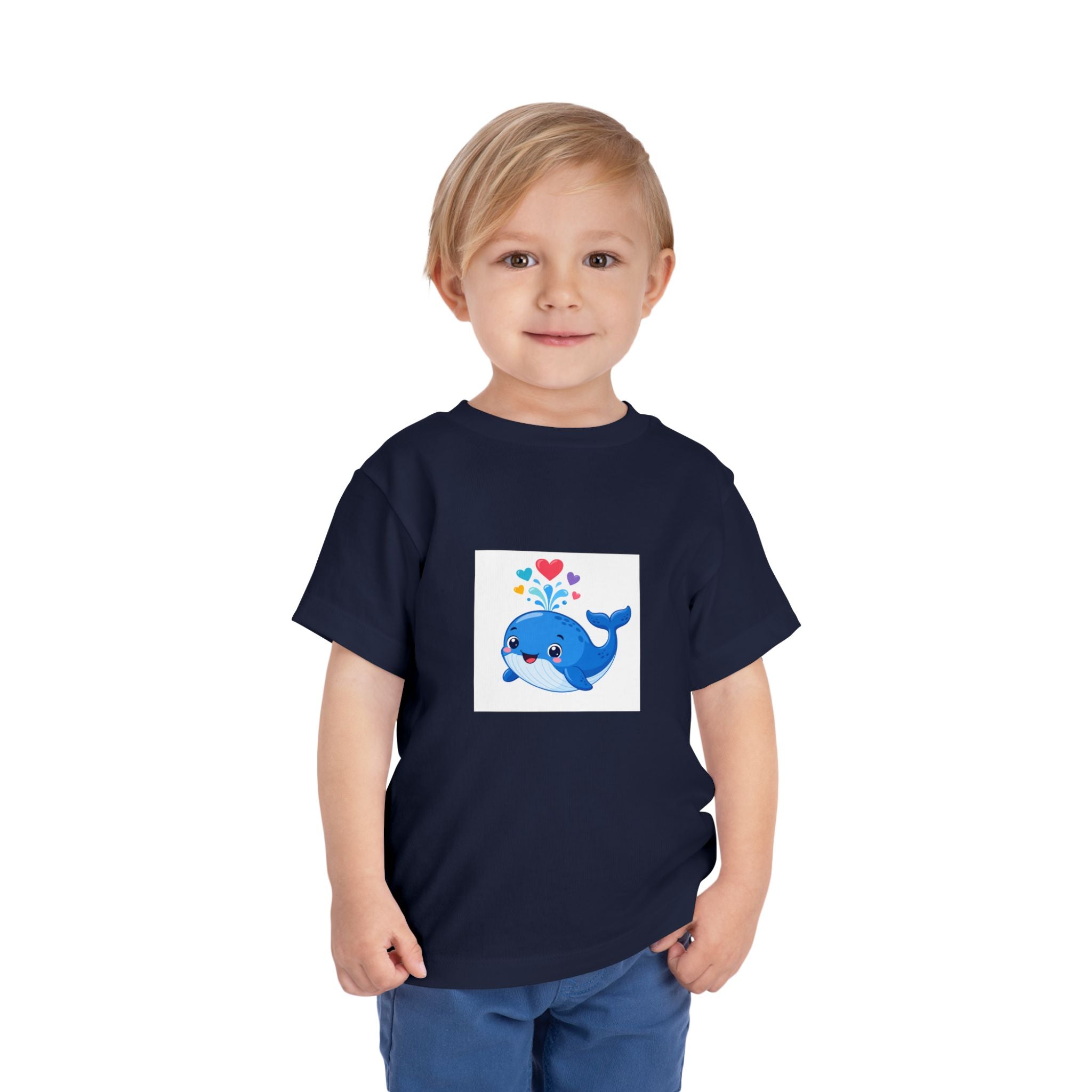 Happy Whale Toddler T-Shirt — Nureli Kids