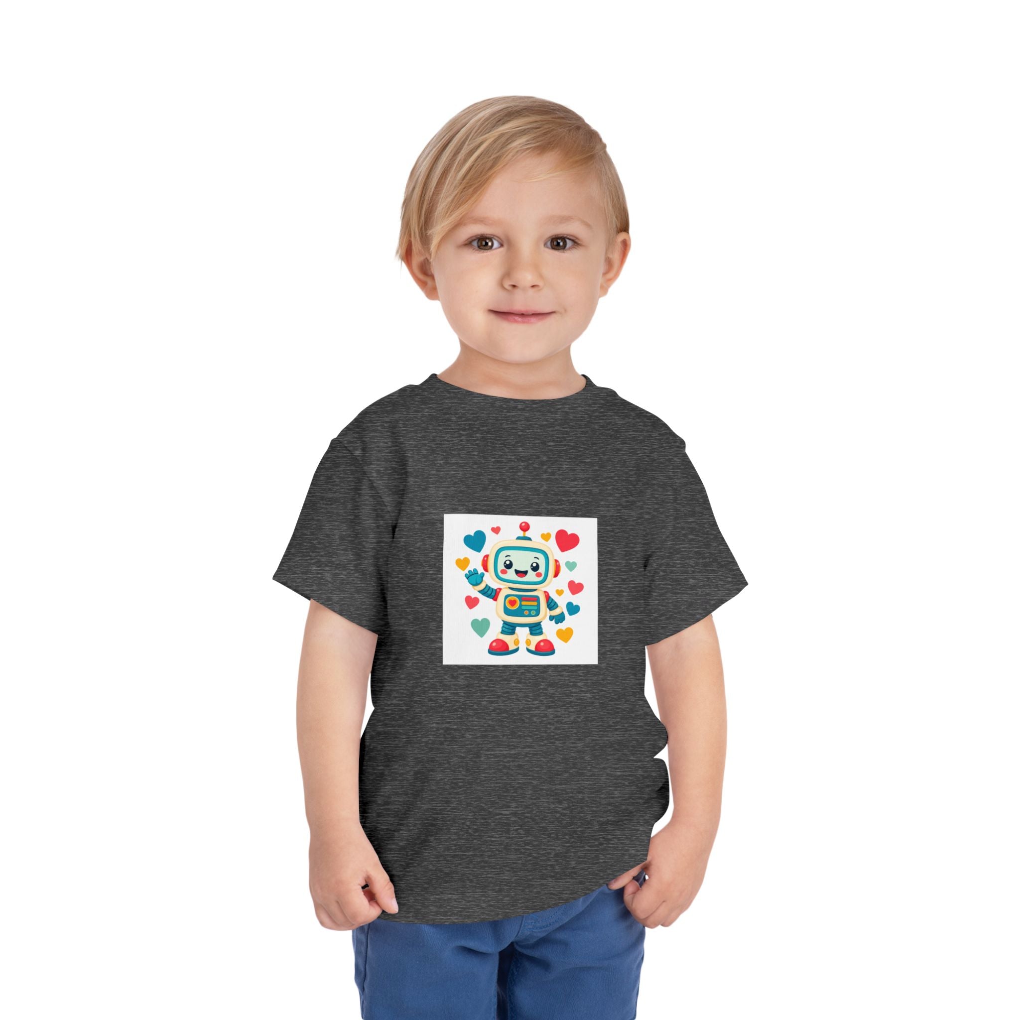 Beep Boop Robot Toddler T-Shirt — Nureli Kids