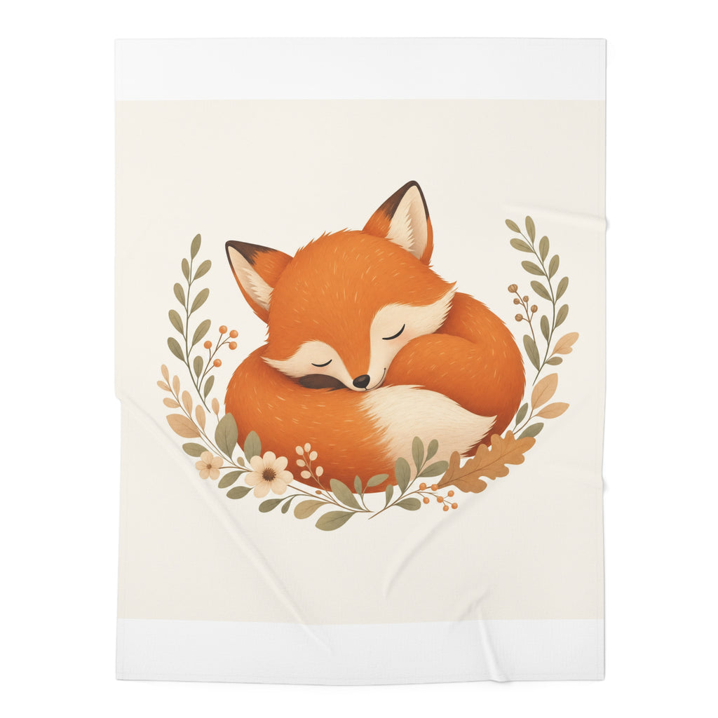 Clever Fox baby swaddle blanket for newborns by Nureli Kids