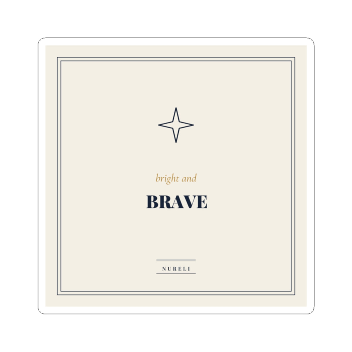 Bright and Brave Kiss-Cut Stickers