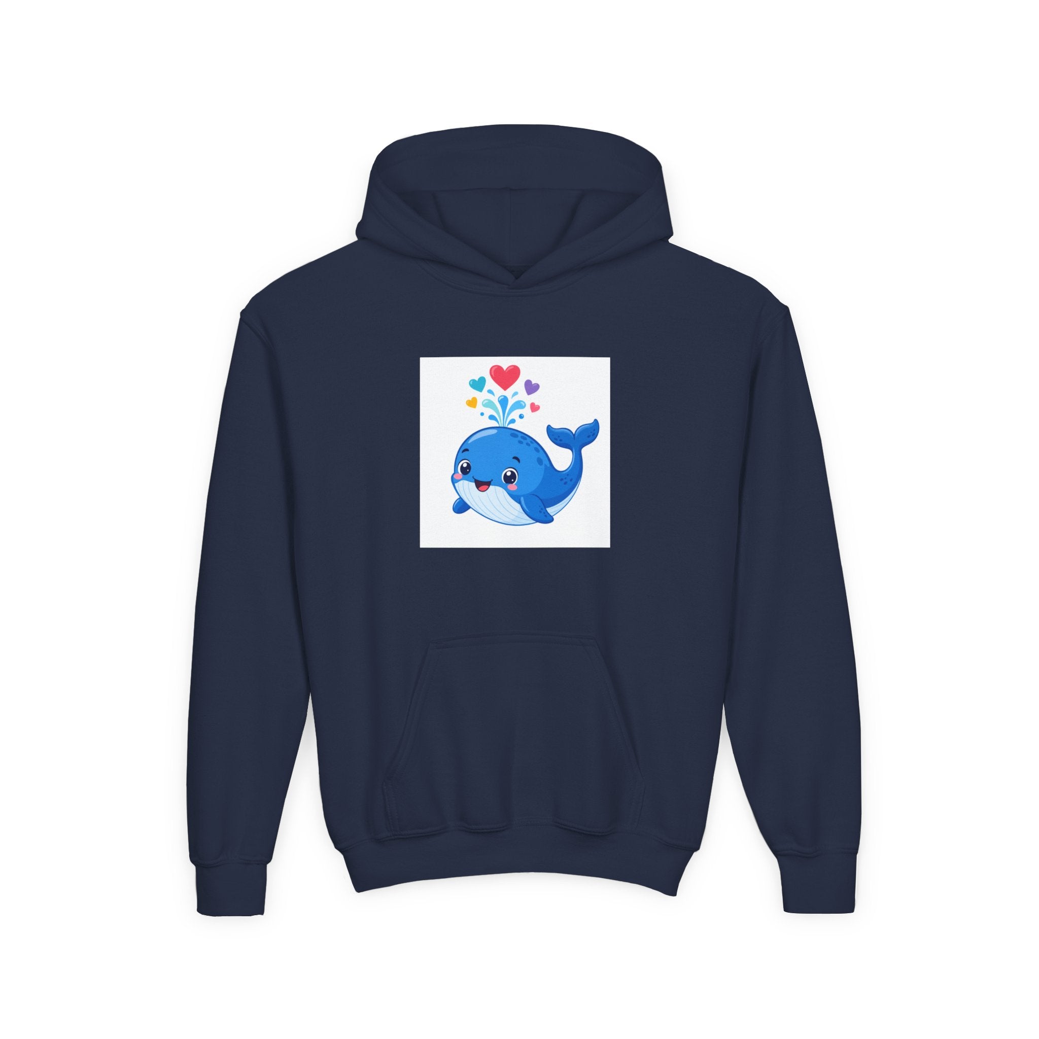 Happy Whale Kids Hoodie — Nureli Kids