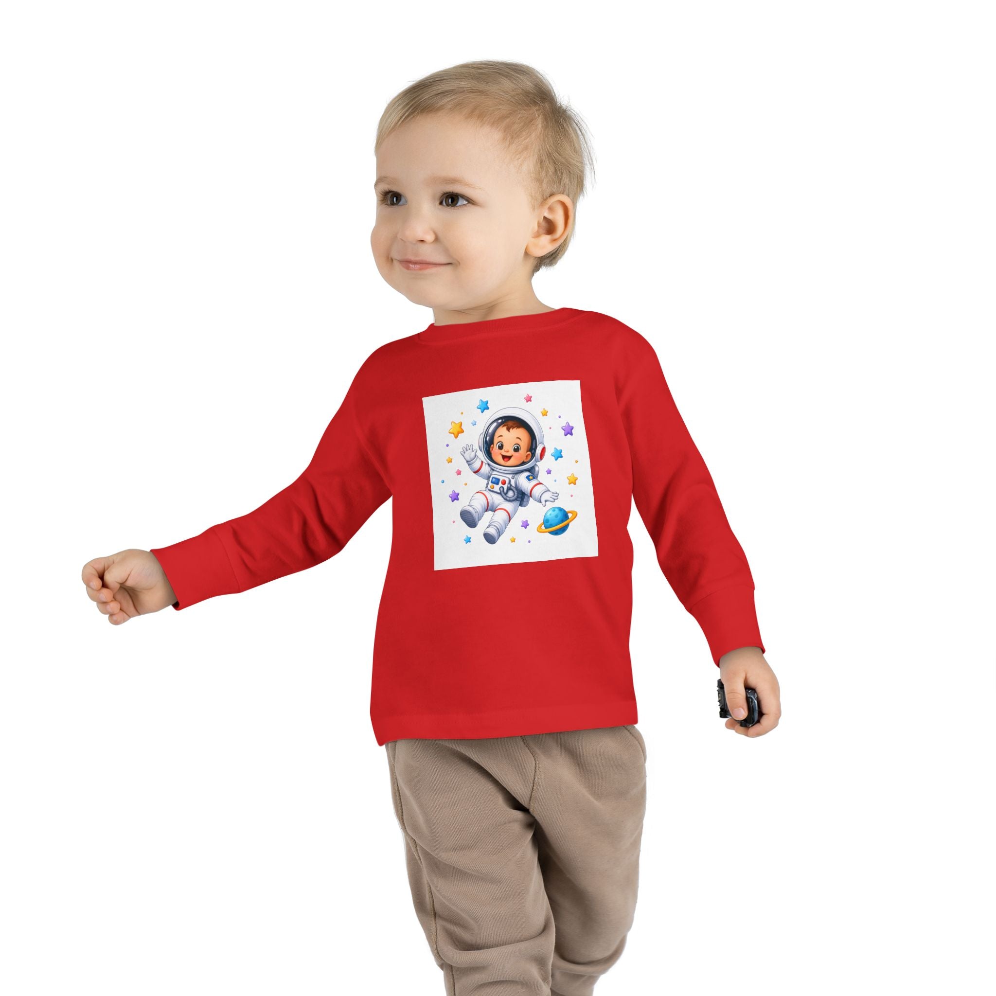 Little Astronaut Toddler Long-Sleeve Tee — Nureli Kids