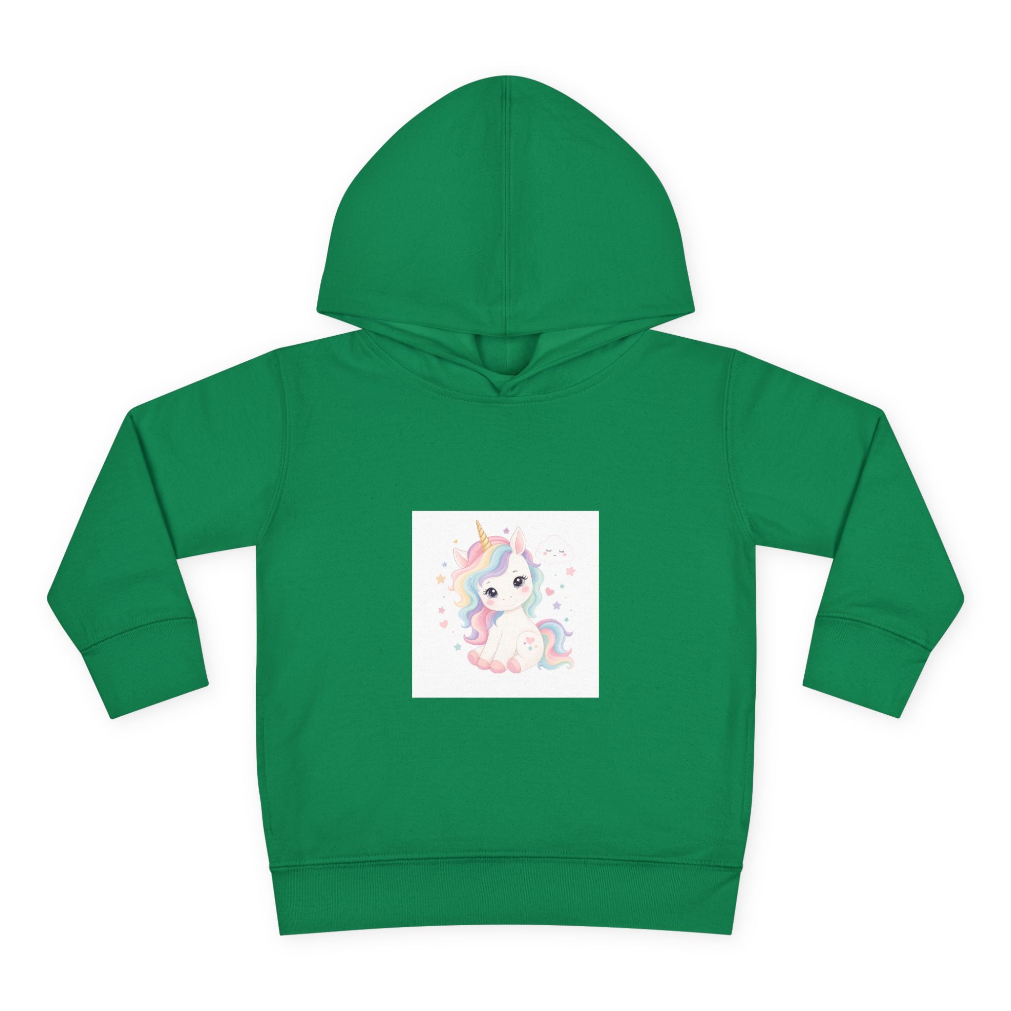 Dreamy Unicorn soft toddler hoodie from the Nureli collection, view 4