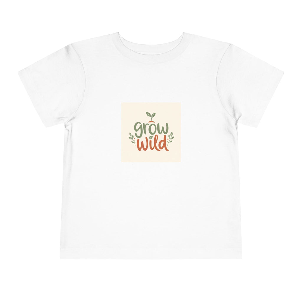 Grow Wild toddler t-shirt for kids ages 2-5 by Nureli Kids