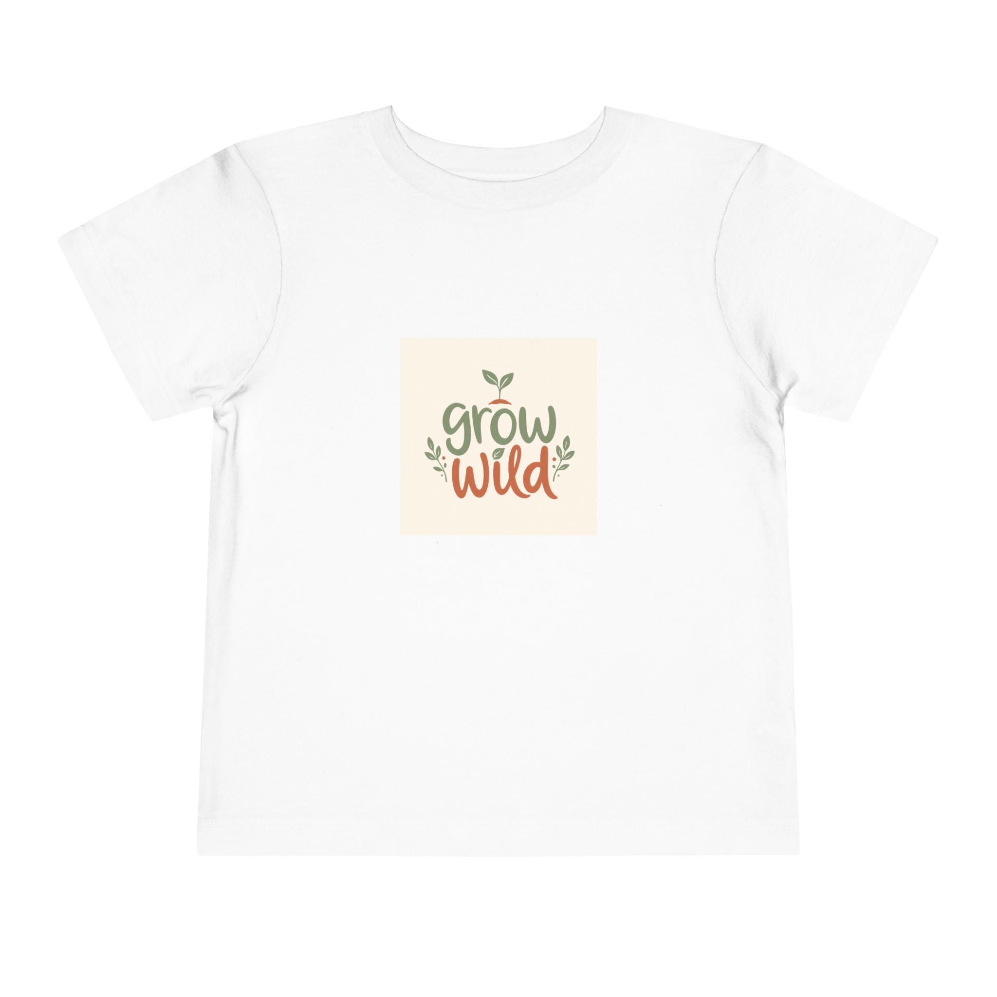 Grow Wild toddler t-shirt for kids ages 2-5 by Nureli Kids