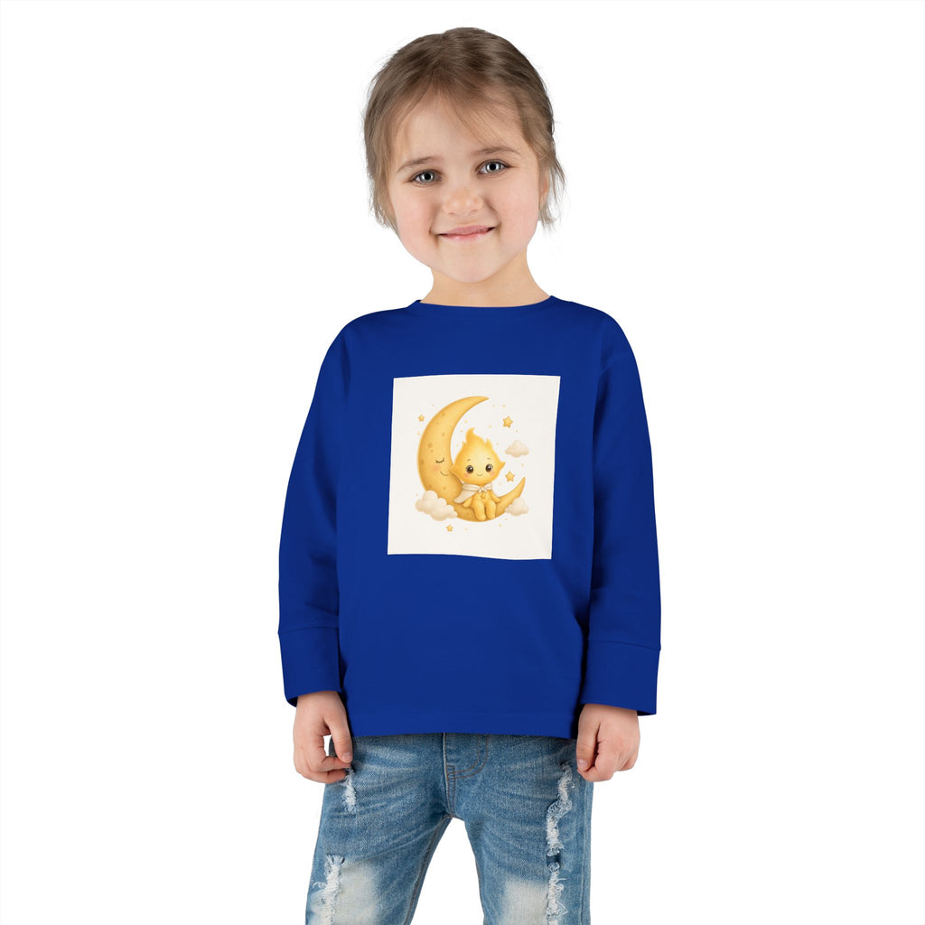 Lumi on the Moon Toddler Long-Sleeve Tee — Nureli Kids