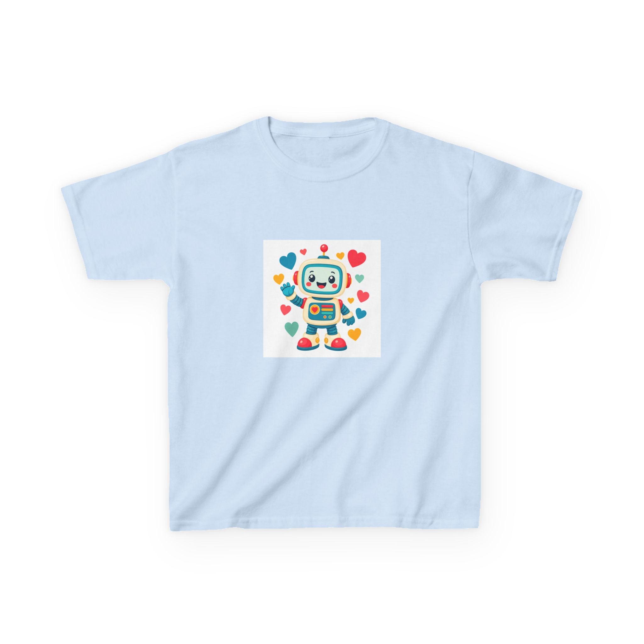 Beep Boop Robot soft kids tee from the Nureli collection, view 8