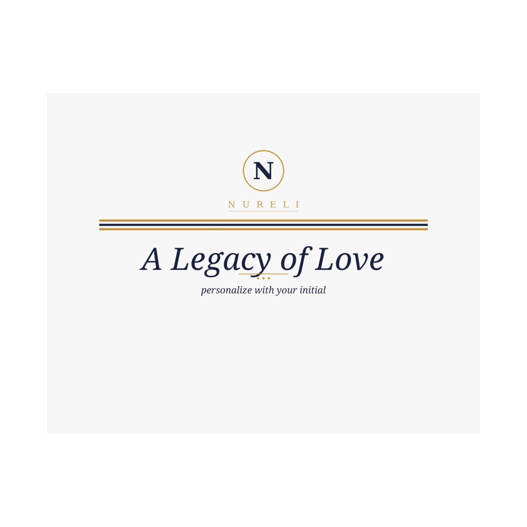 Monogram Legacy Ring Art Print