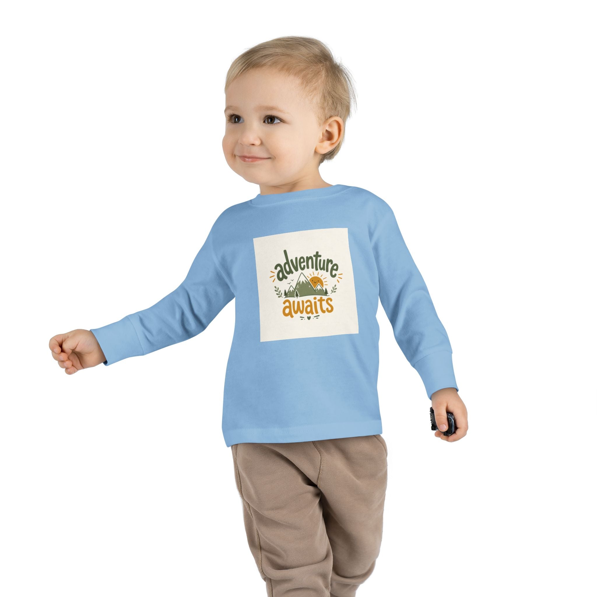 Adventure Awaits Toddler Long-Sleeve Tee — Nureli Kids