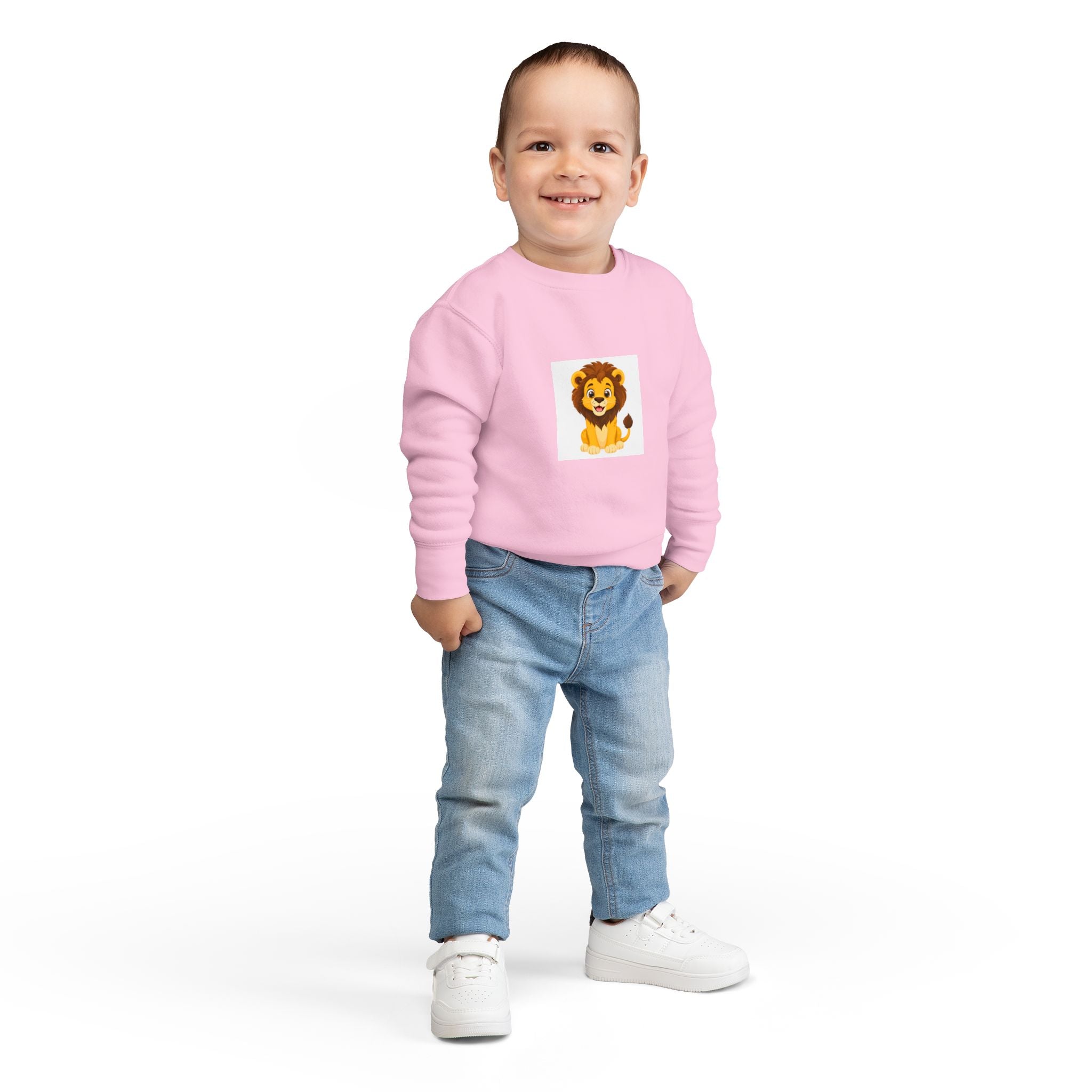 Brave Little Lion Toddler Sweatshirt — Nureli Kids