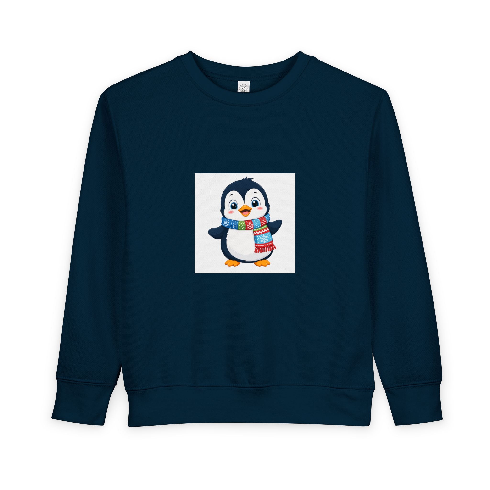 Waddle Penguin soft toddler tee from the Nureli collection, view 6