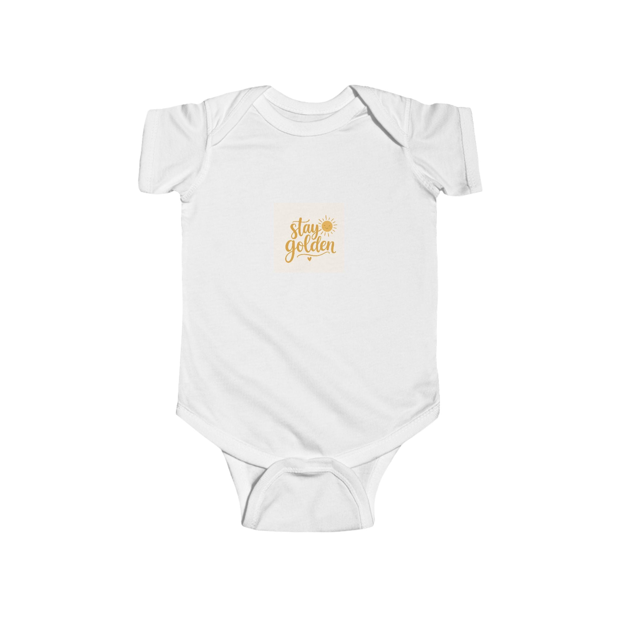 Stay Golden baby bodysuit onesie for newborns and infants by Nureli Kids