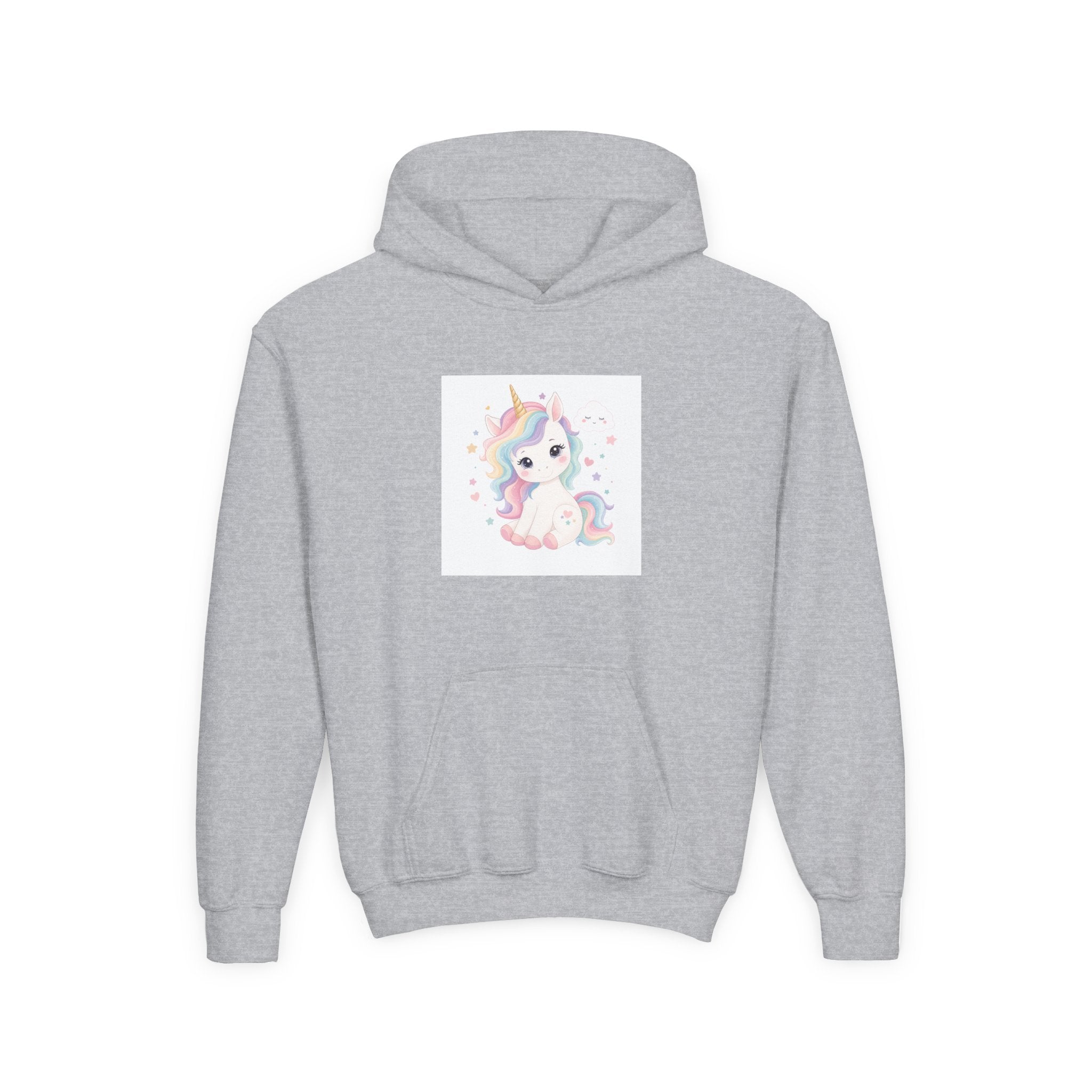 Dreamy Unicorn soft toddler hoodie from the Nureli collection, view 3