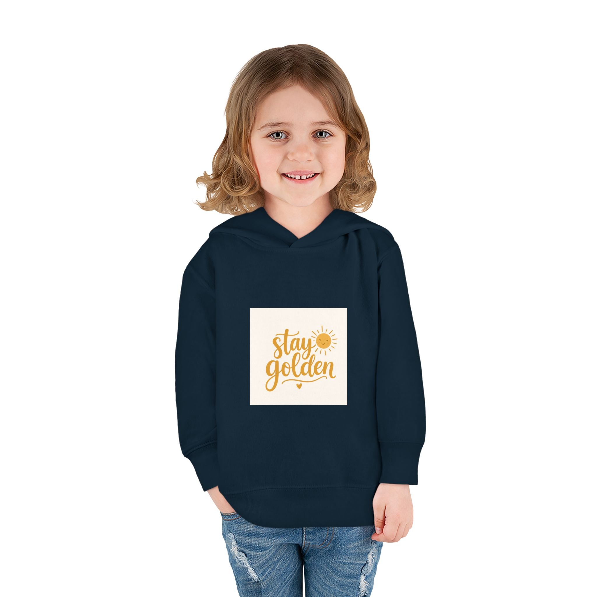 Stay Golden Toddler Hoodie - Nureli Kids