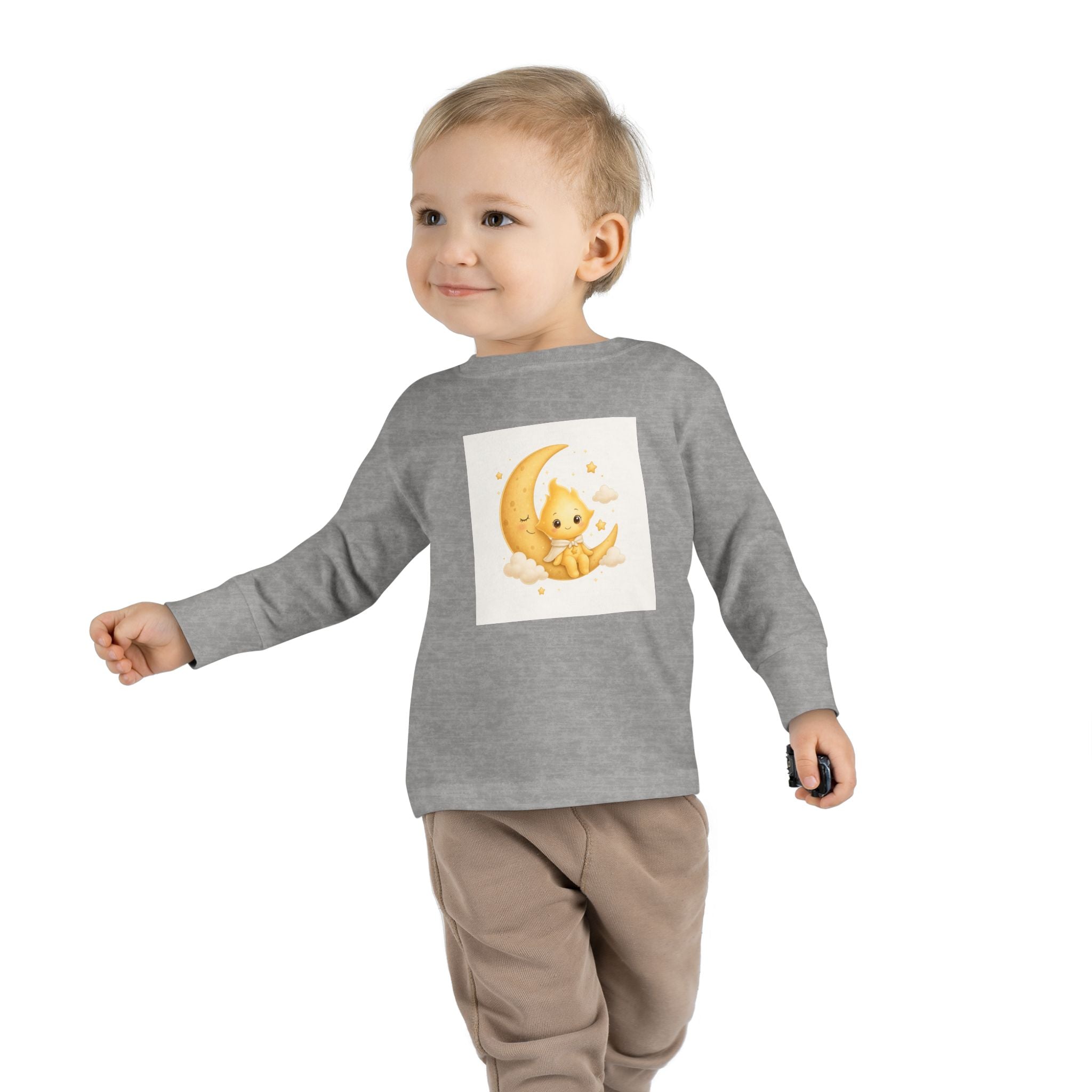 Lumi on the Moon Toddler Long-Sleeve Tee — Nureli Kids