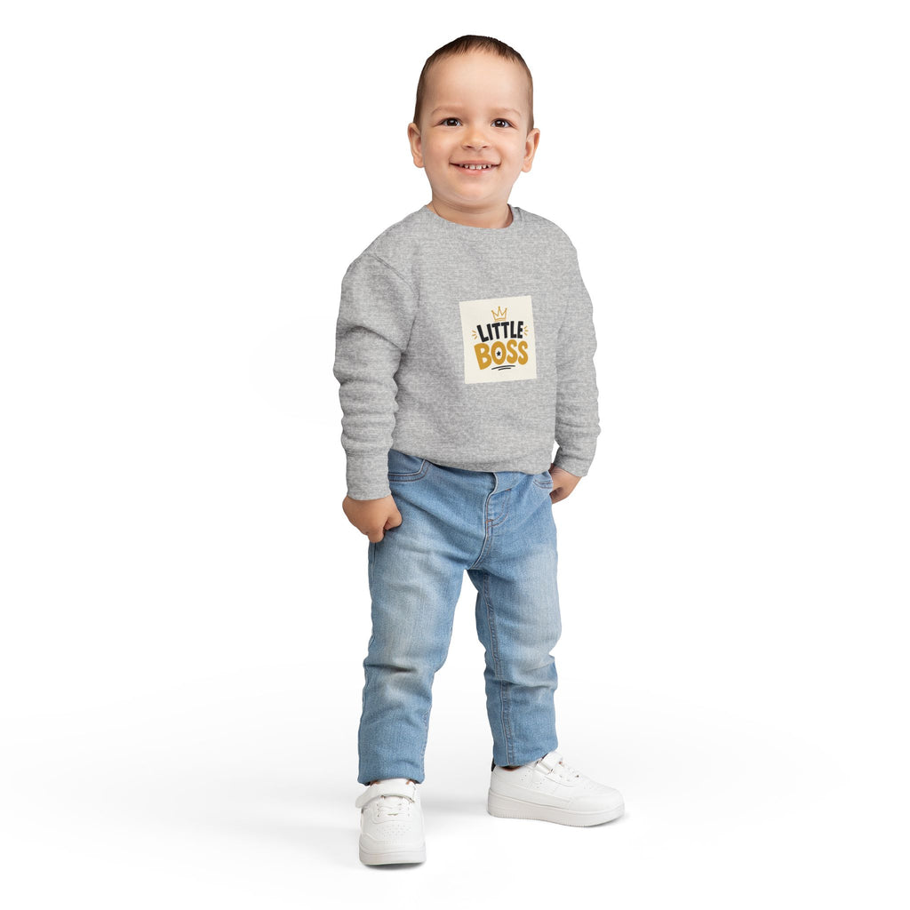 Little Boss Toddler Sweatshirt - Nureli Kids