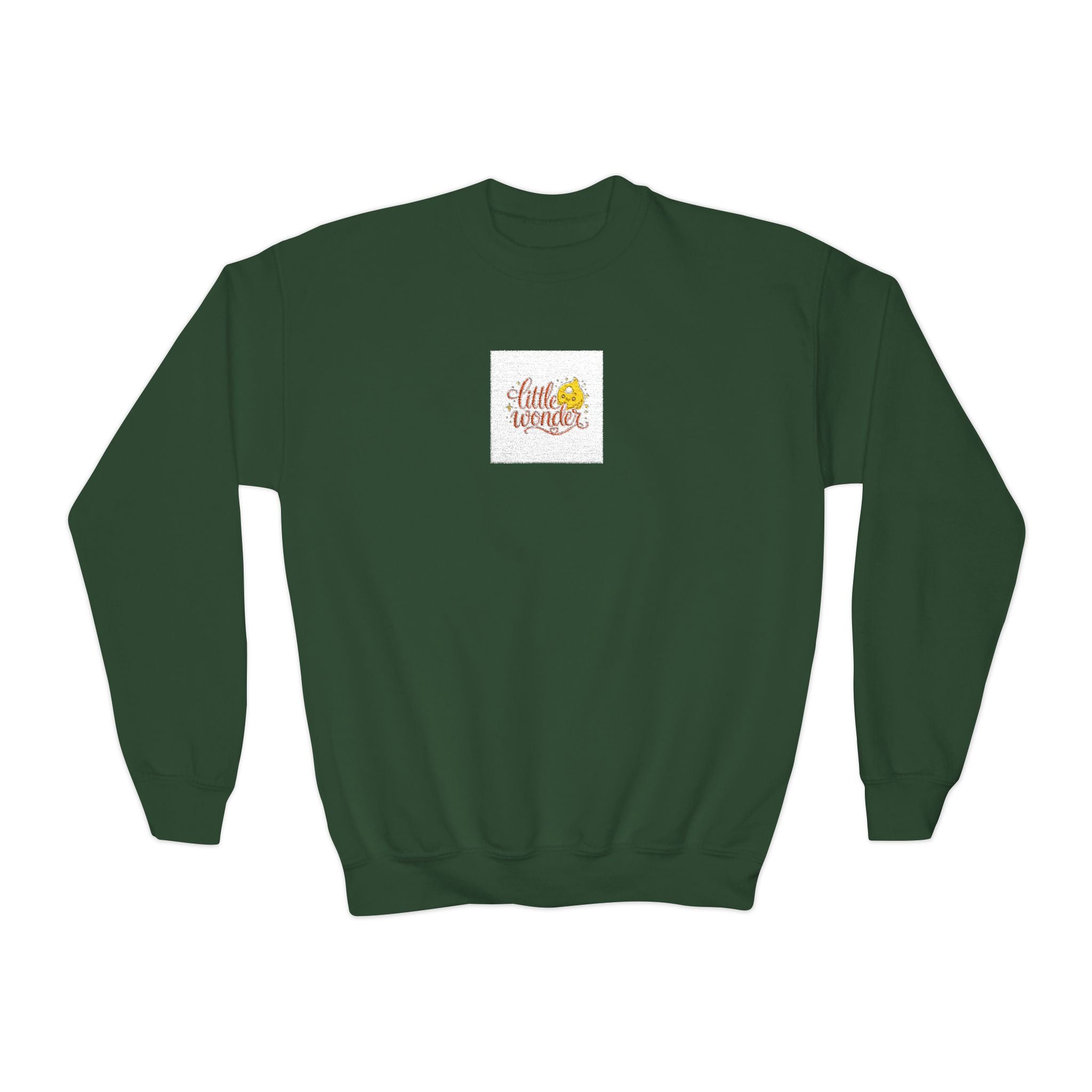 Little Wonder kids crew sweatshirt from the Nureli collection, view 5
