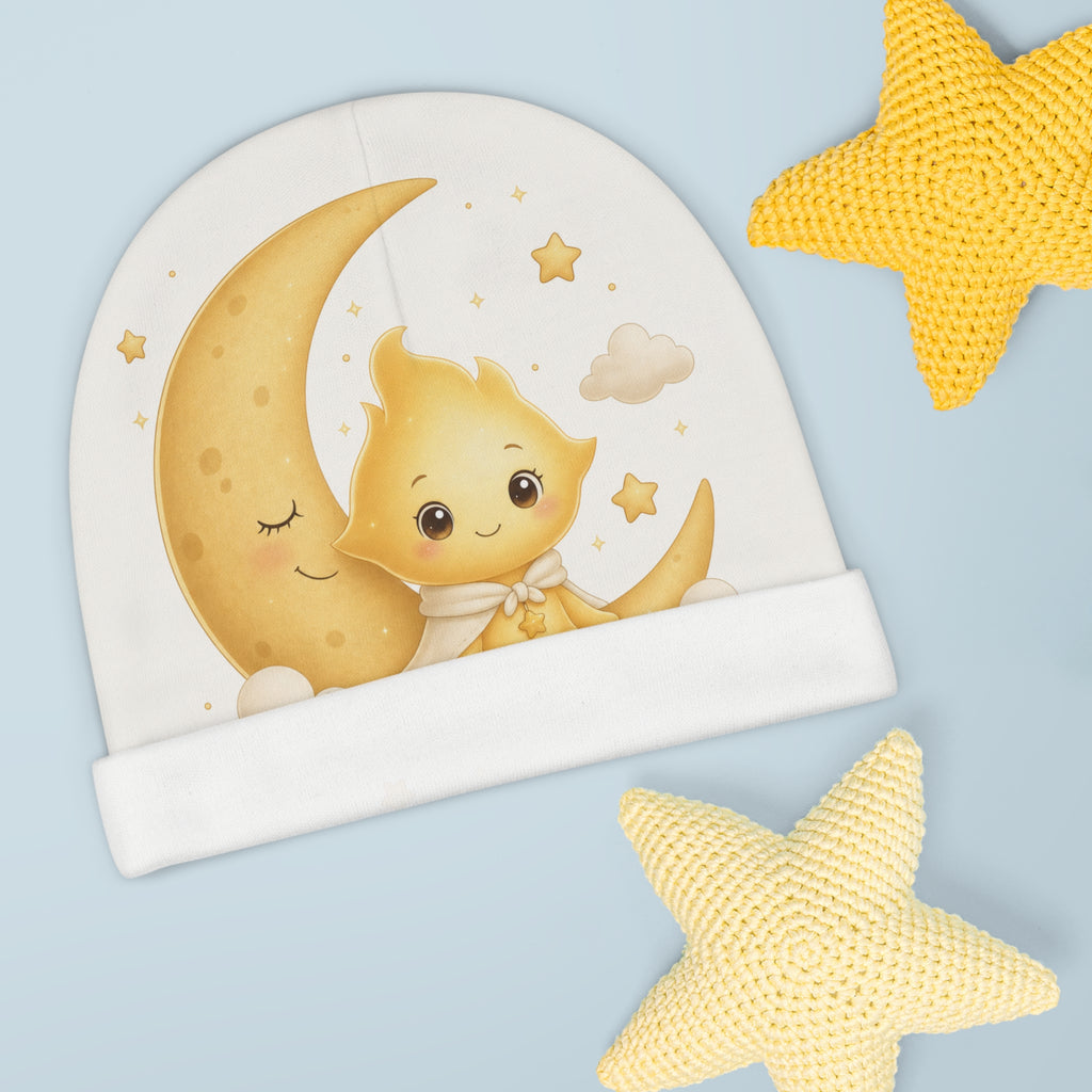 Lumi on the Moon Baby Beanie — Nureli Kids