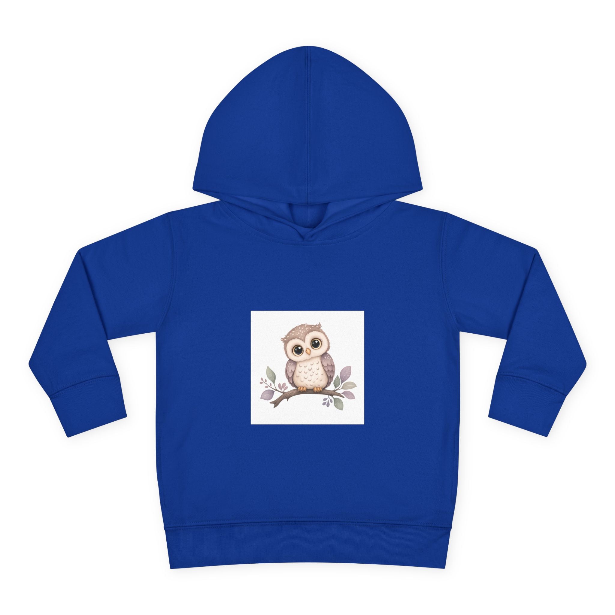 Wise Little Owl soft toddler hoodie from the Nureli collection, view 7