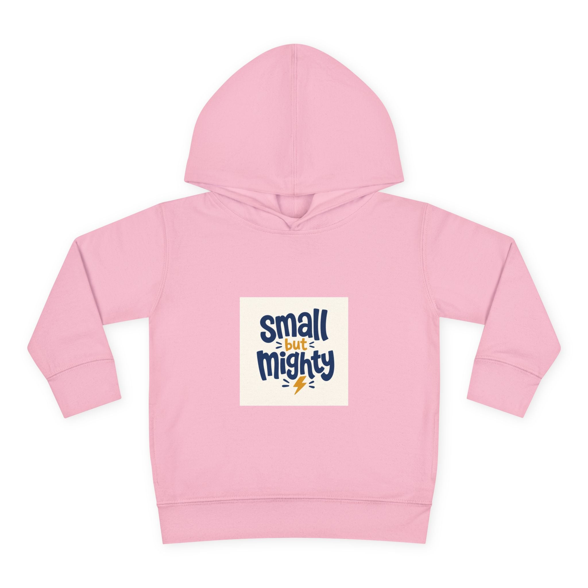Small But Mighty Toddler Hoodie from the Nureli collection, view 12