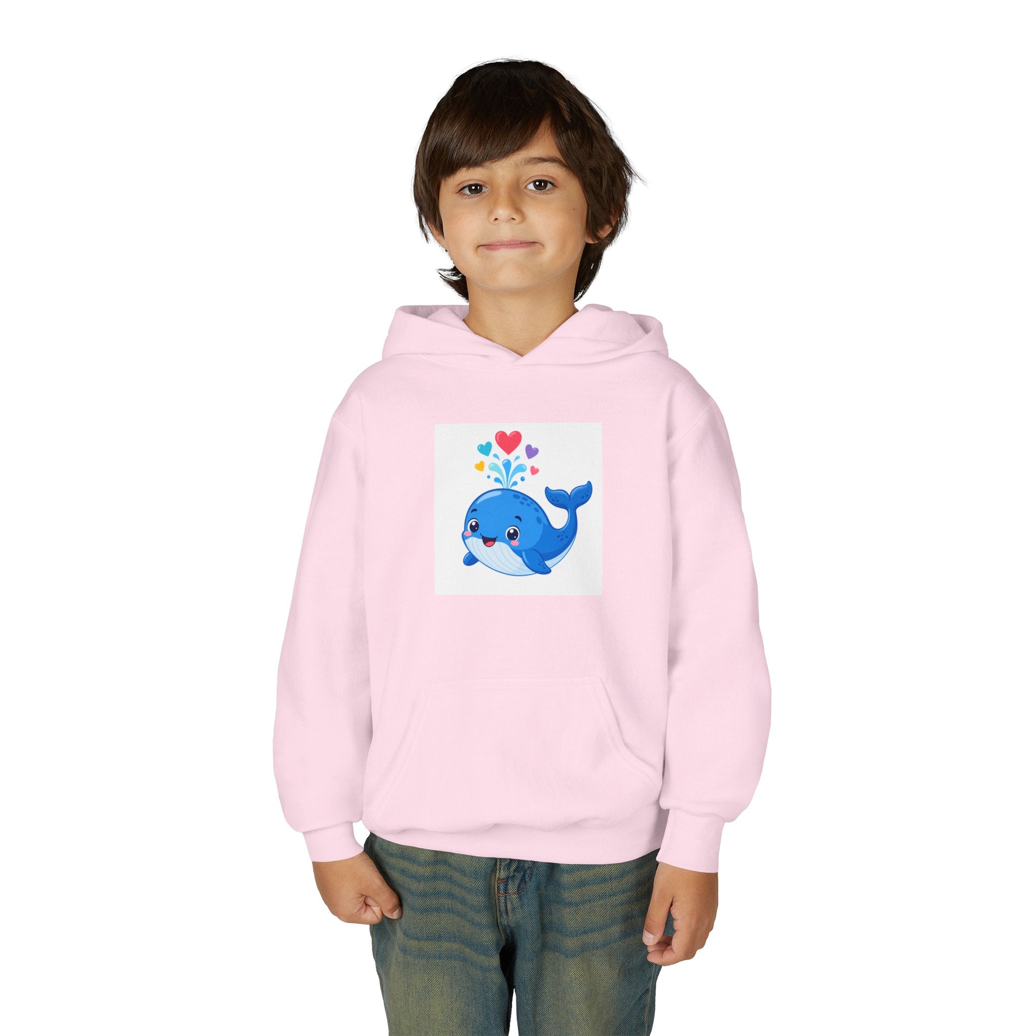Happy Whale Kids Hoodie — Nureli Kids