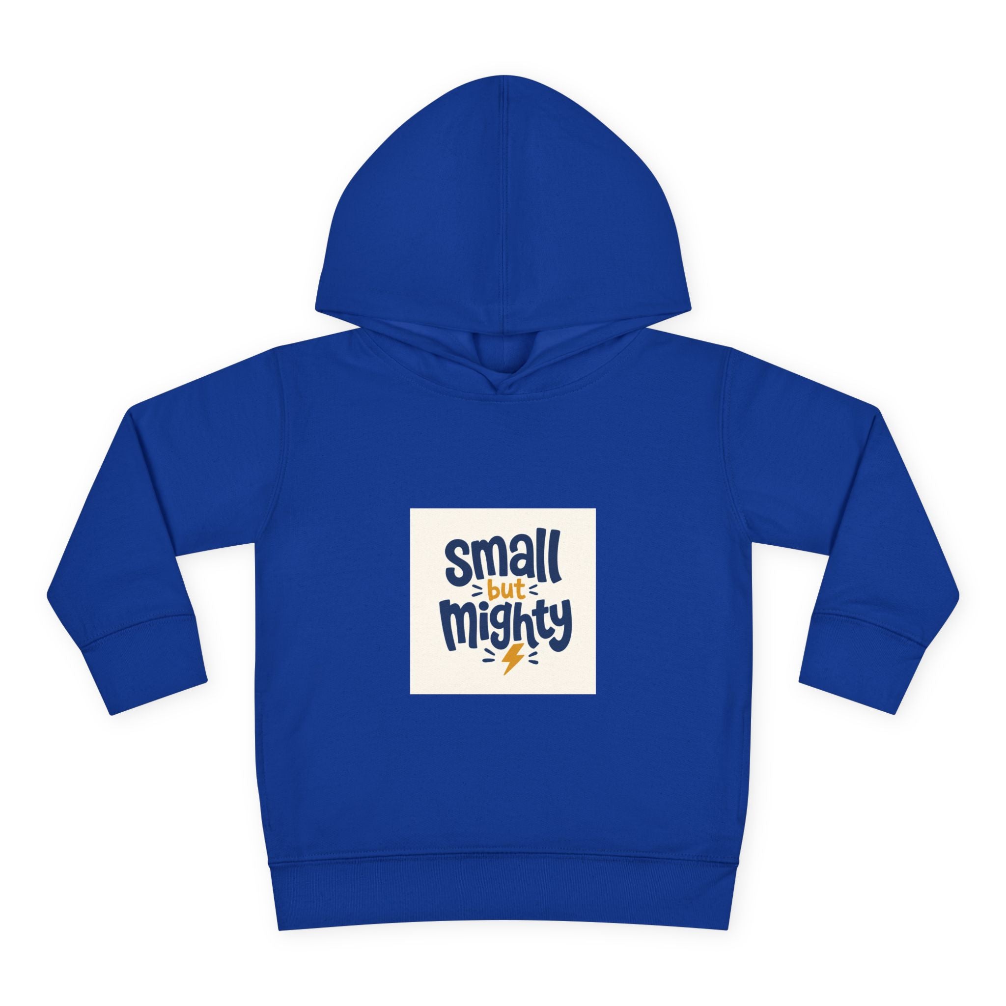 Small But Mighty Toddler Hoodie from the Nureli collection, view 7