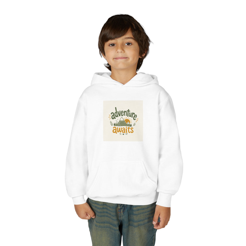 Adventure Awaits Kids Hoodie - Nureli Kids