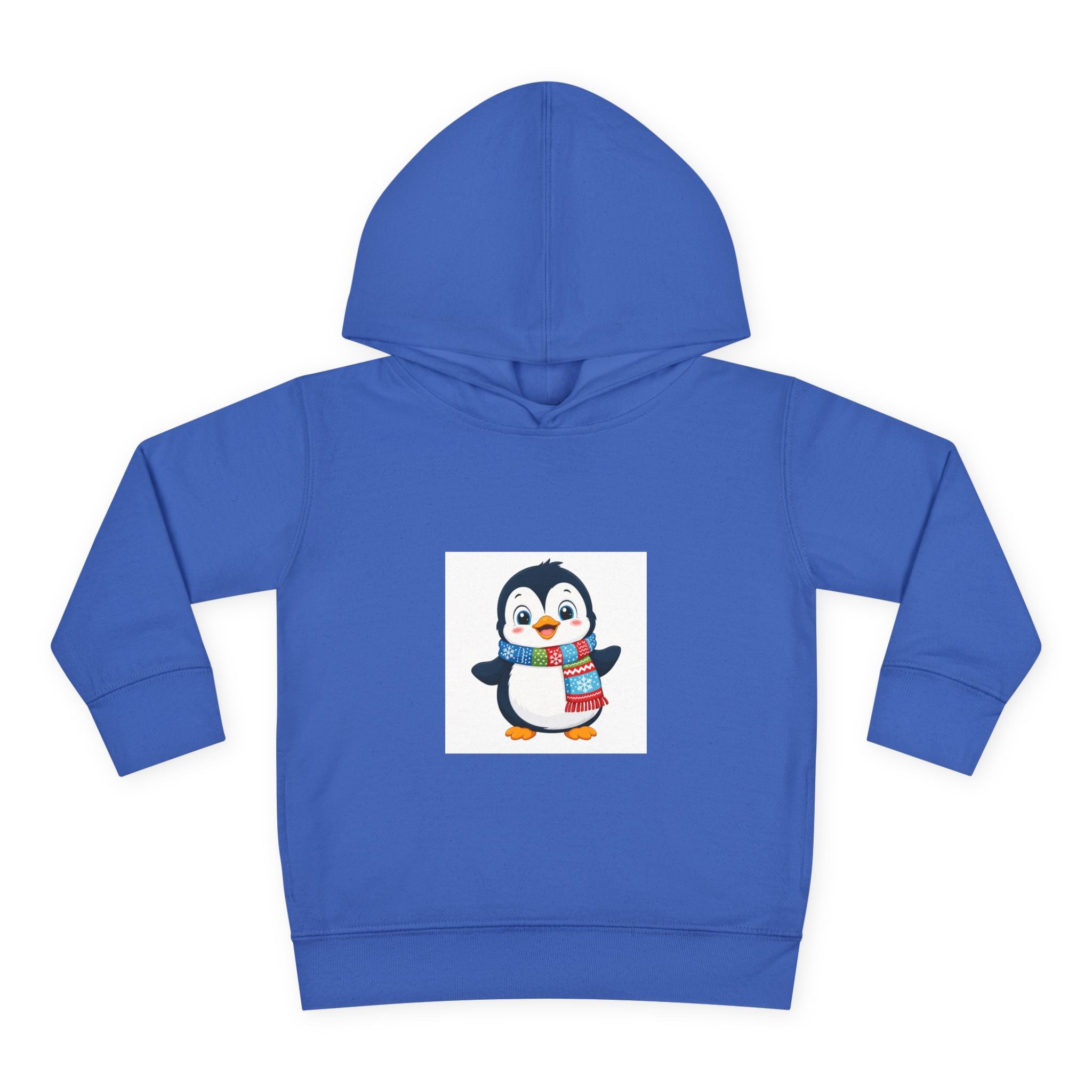 Waddle Penguin soft toddler hoodie from the Nureli collection, view 5