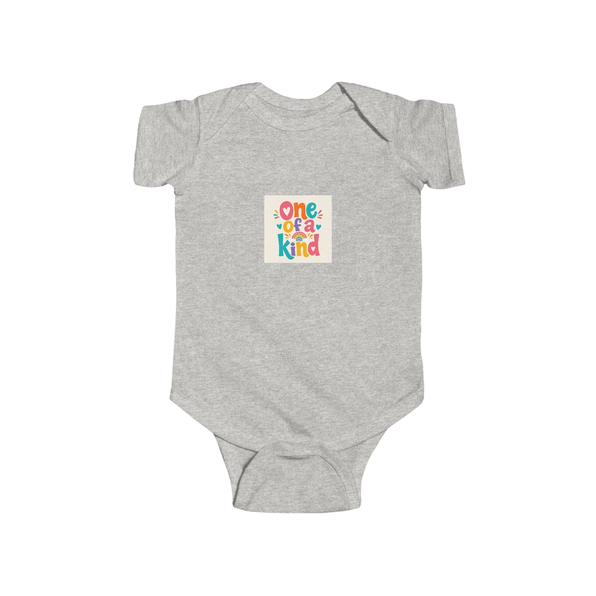 One Of A Kind soft baby bodysuit from the Nureli collection, view 2