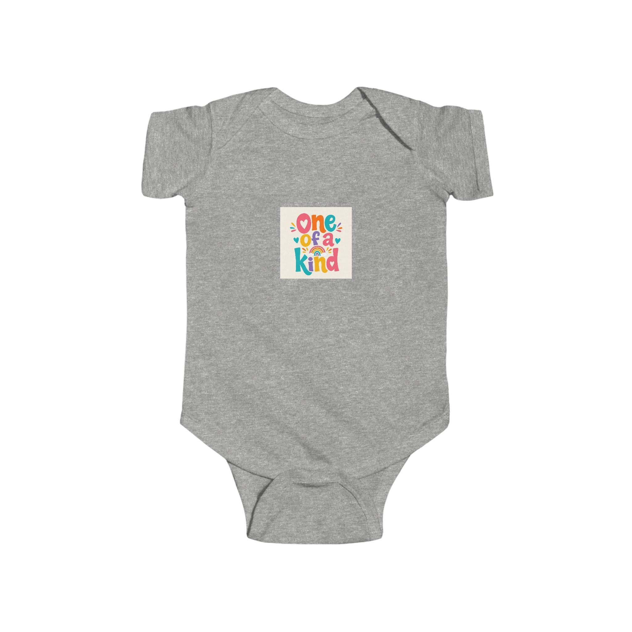 One Of A Kind soft baby bodysuit from the Nureli collection, view 3