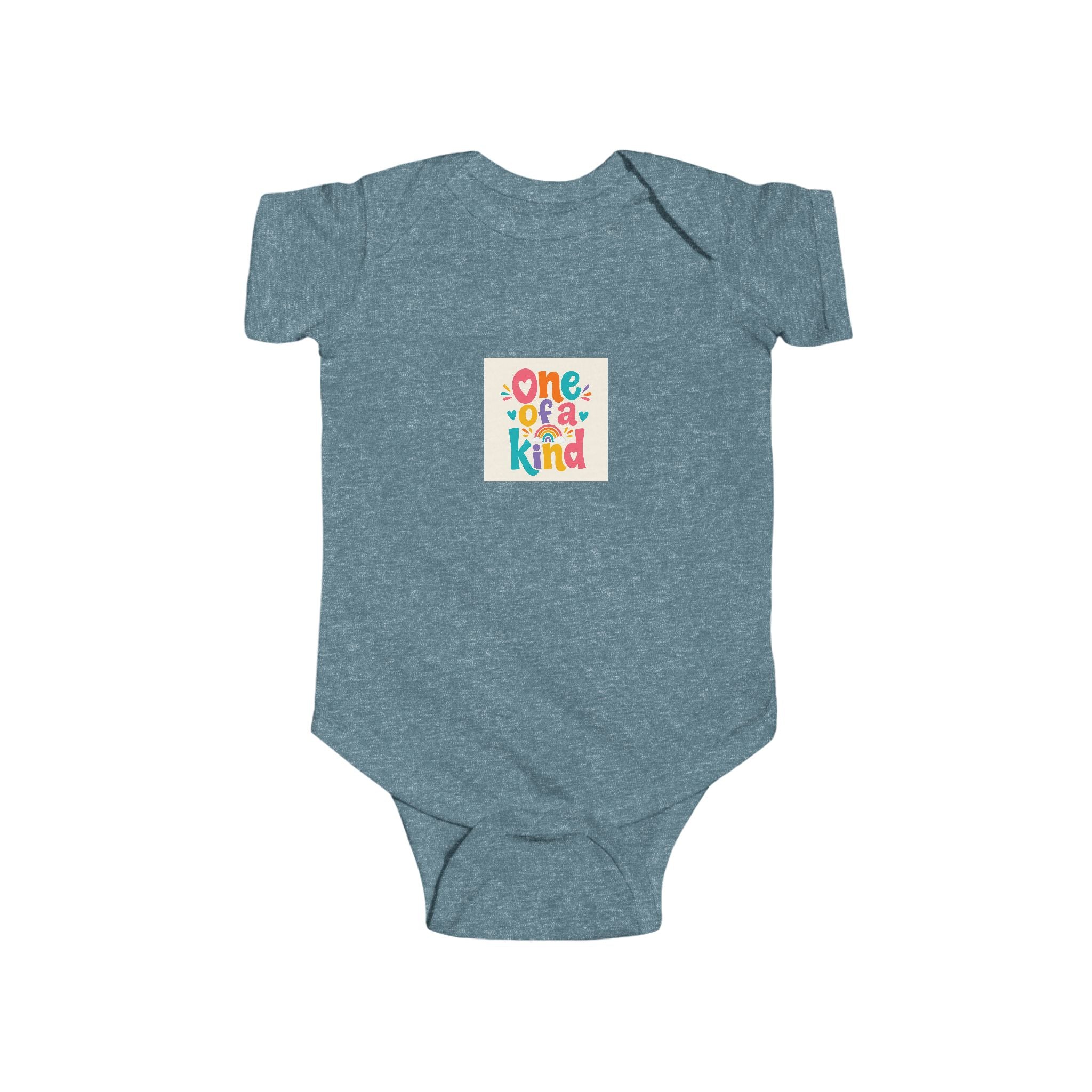 One Of A Kind soft baby bodysuit from the Nureli collection, view 6