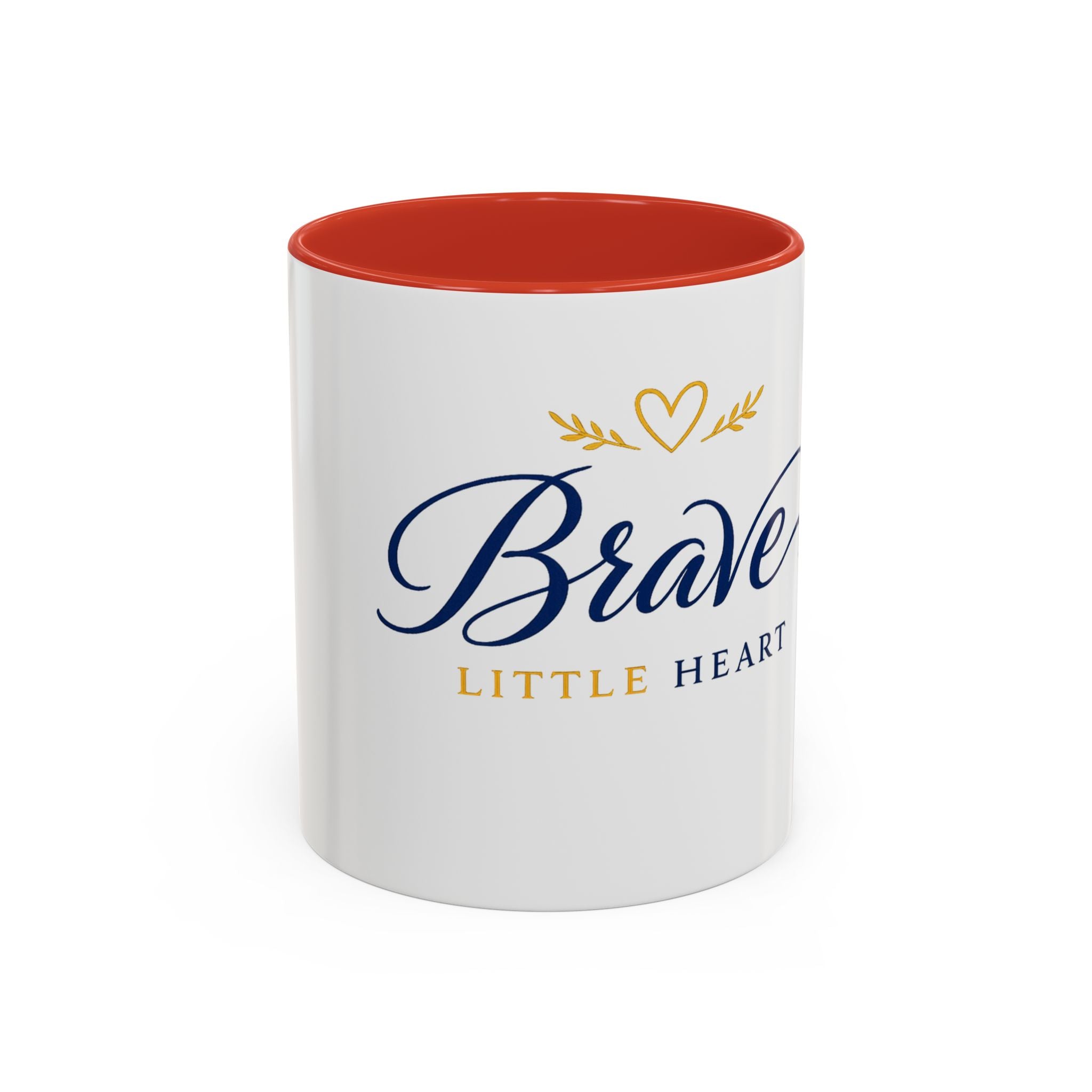 Brave Little Heart ceramic coffee mug from the Nureli collection, view 4