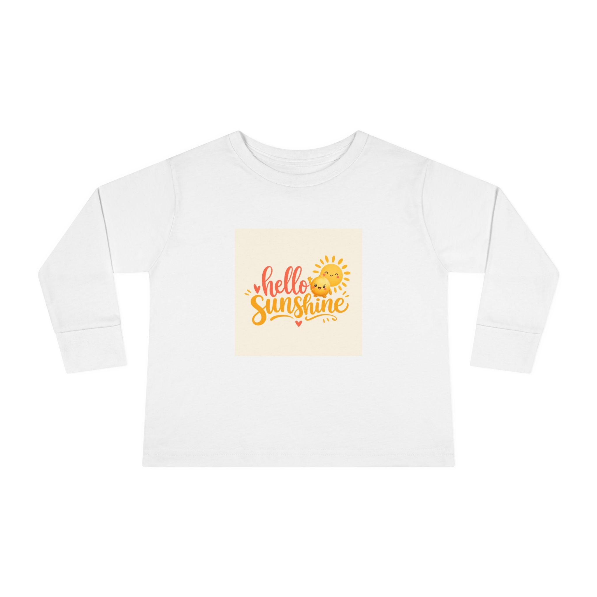 Hello Sunshine Toddler Long-Sleeve Tee - Nureli Kids