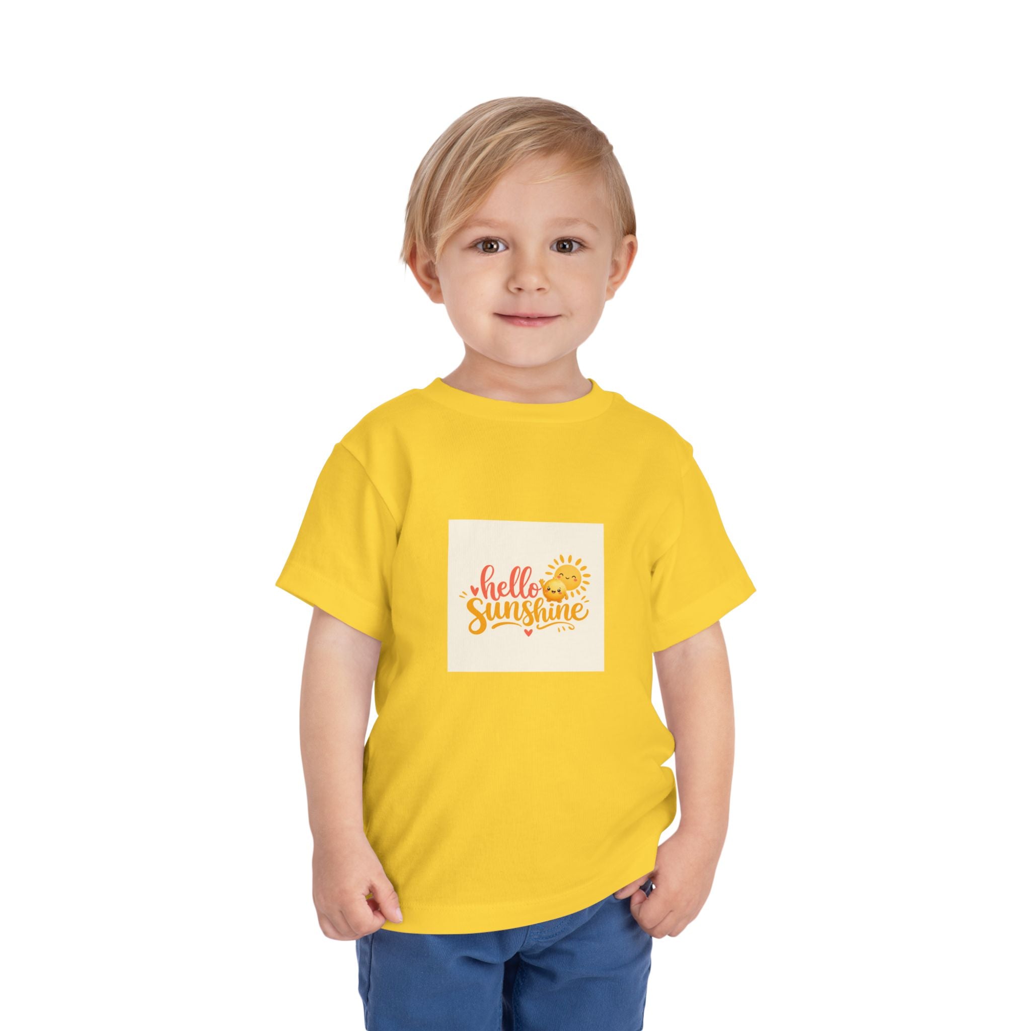 Hello Sunshine Toddler T-Shirt from the Nureli collection, view 38