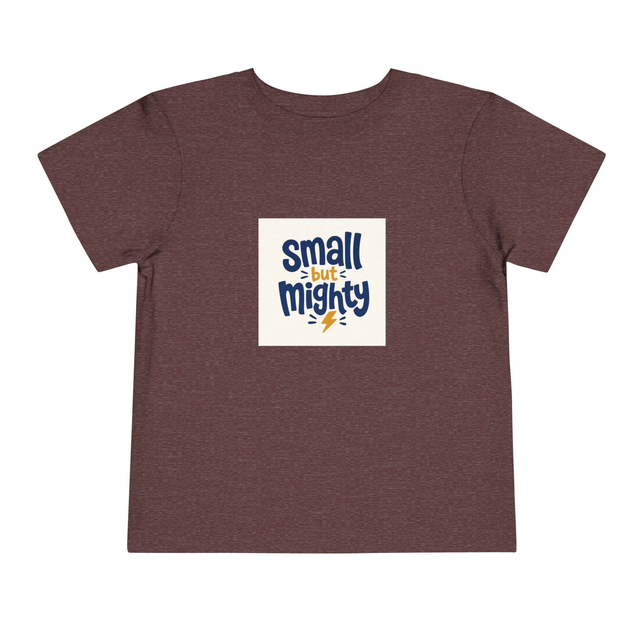 Small But Mighty Toddler T-Shirt from the Nureli collection, view 18