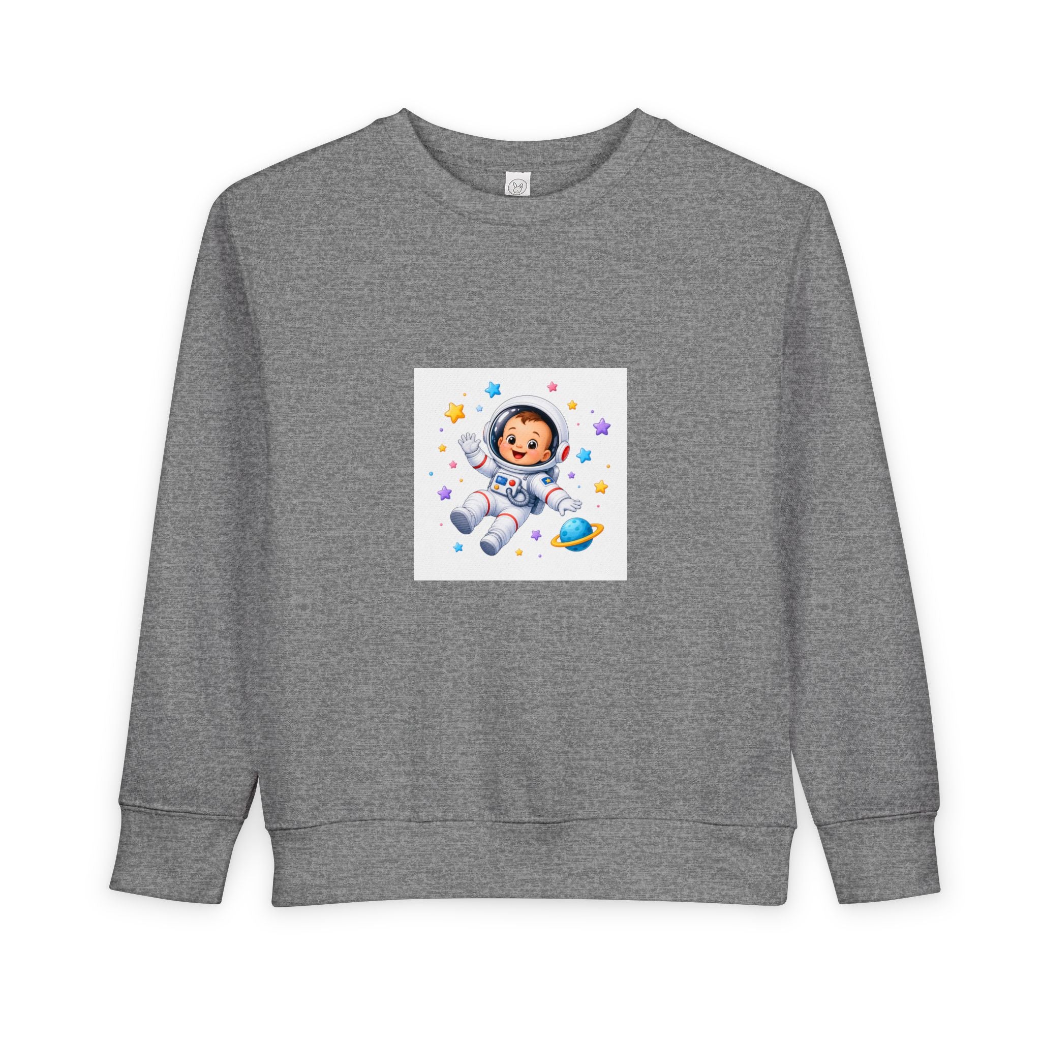 Little Astronaut soft toddler tee from the Nureli collection, view 3