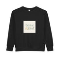 Brave And Kind soft toddler tee from the Nureli collection, view 5