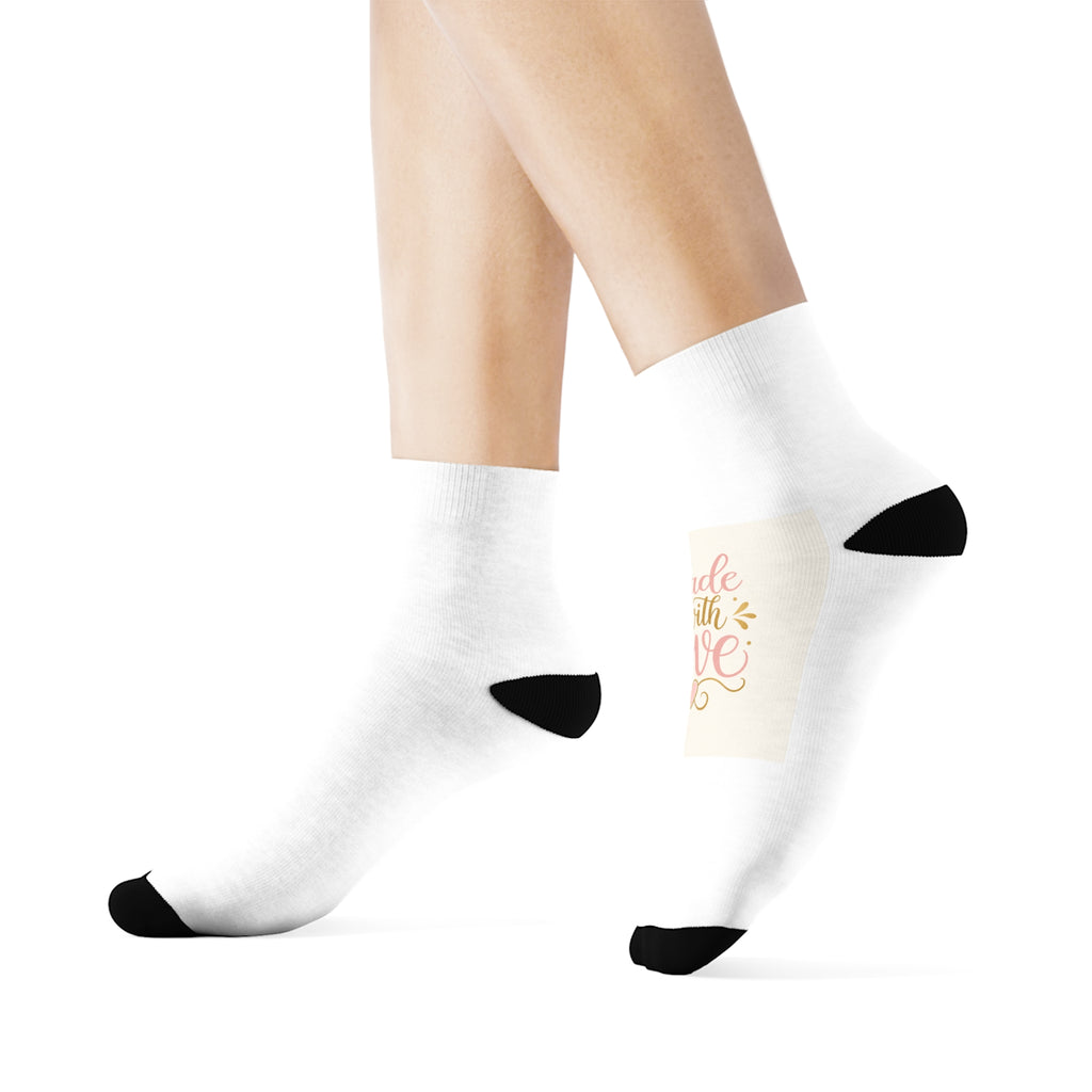 Made With Love Kids Crew Socks - Nureli Kids